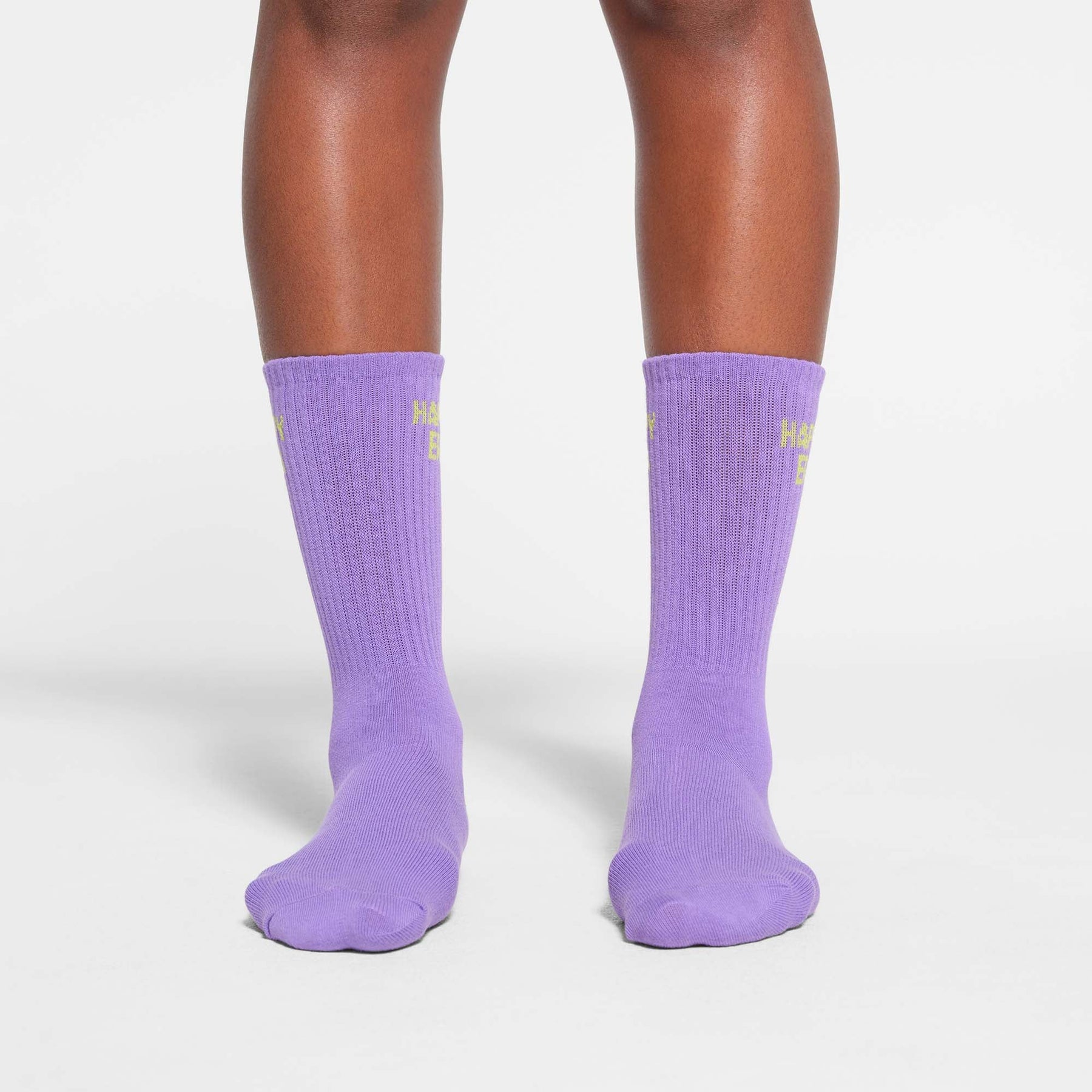 RIBBED CREW SOCK 5-PACK | DAFFODIL BABY PINK MULTI