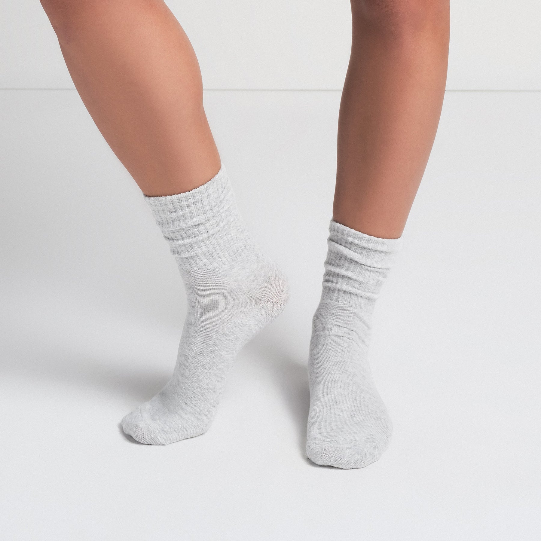 RIBBED CREW SOCK 3-PACK | RUBY HEART MULTI