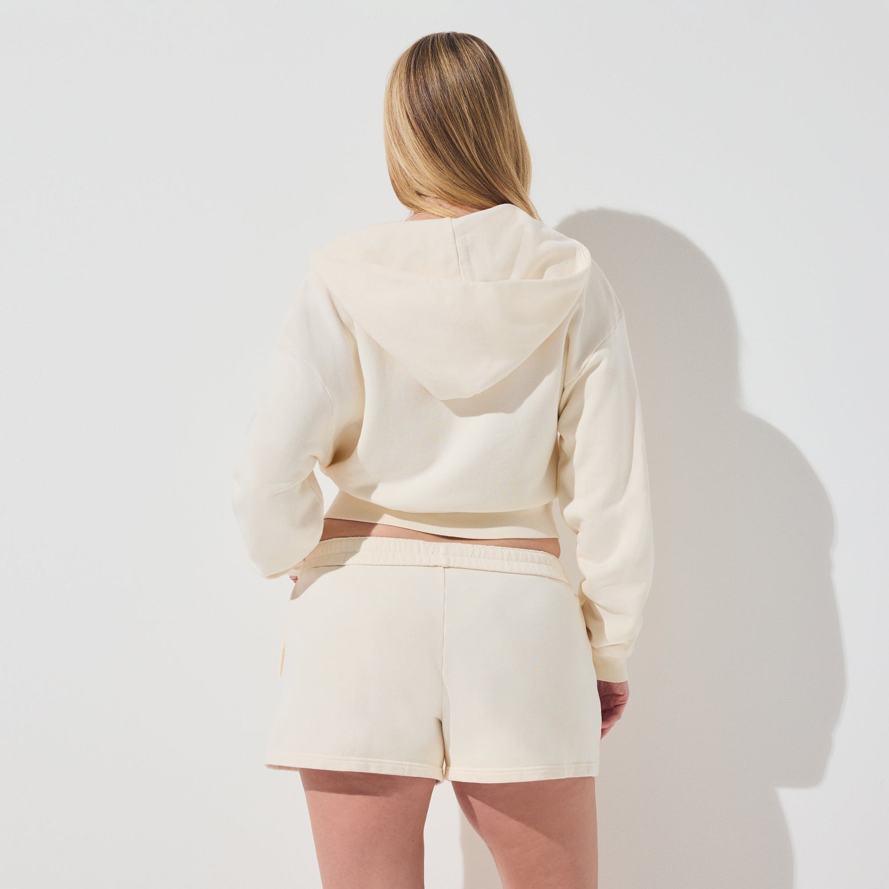 FRENCH TERRY CLASSIC SHORT | ECRU