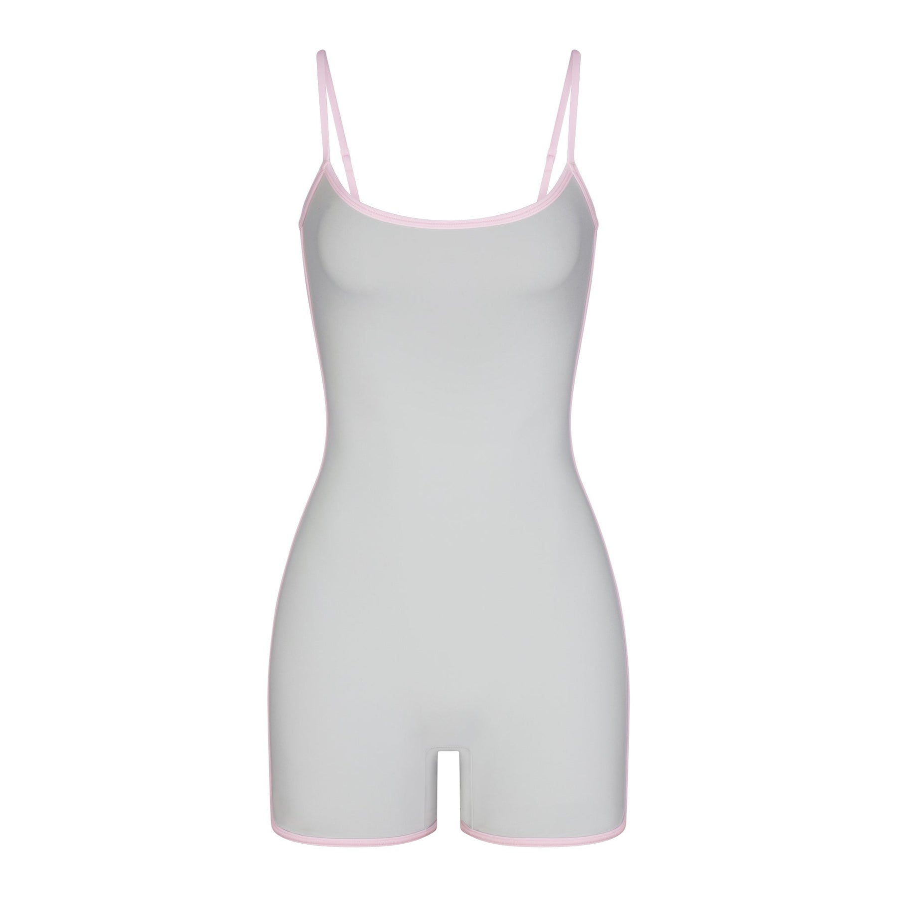 FITS EVERYBODY CONTRAST TRIM ONESIE | PLATINUM