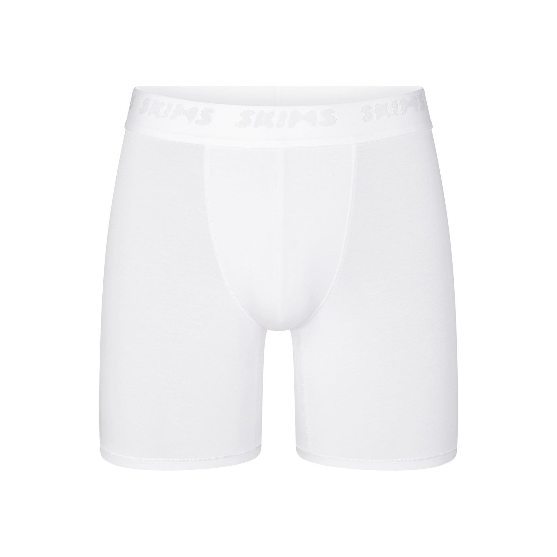 SKIMS STRETCH MENS 5" BOXER BRIEF 3-PACK | CHALK