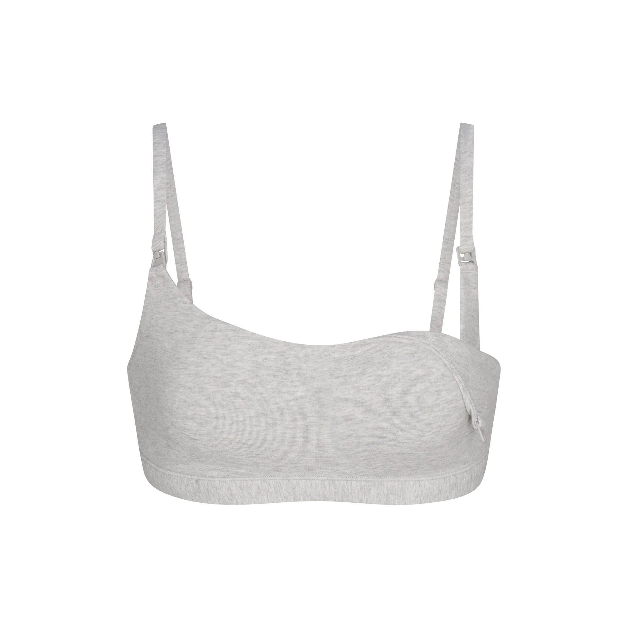Cotton Jersey Maternity Nursing Scoop Bralette 2-pack