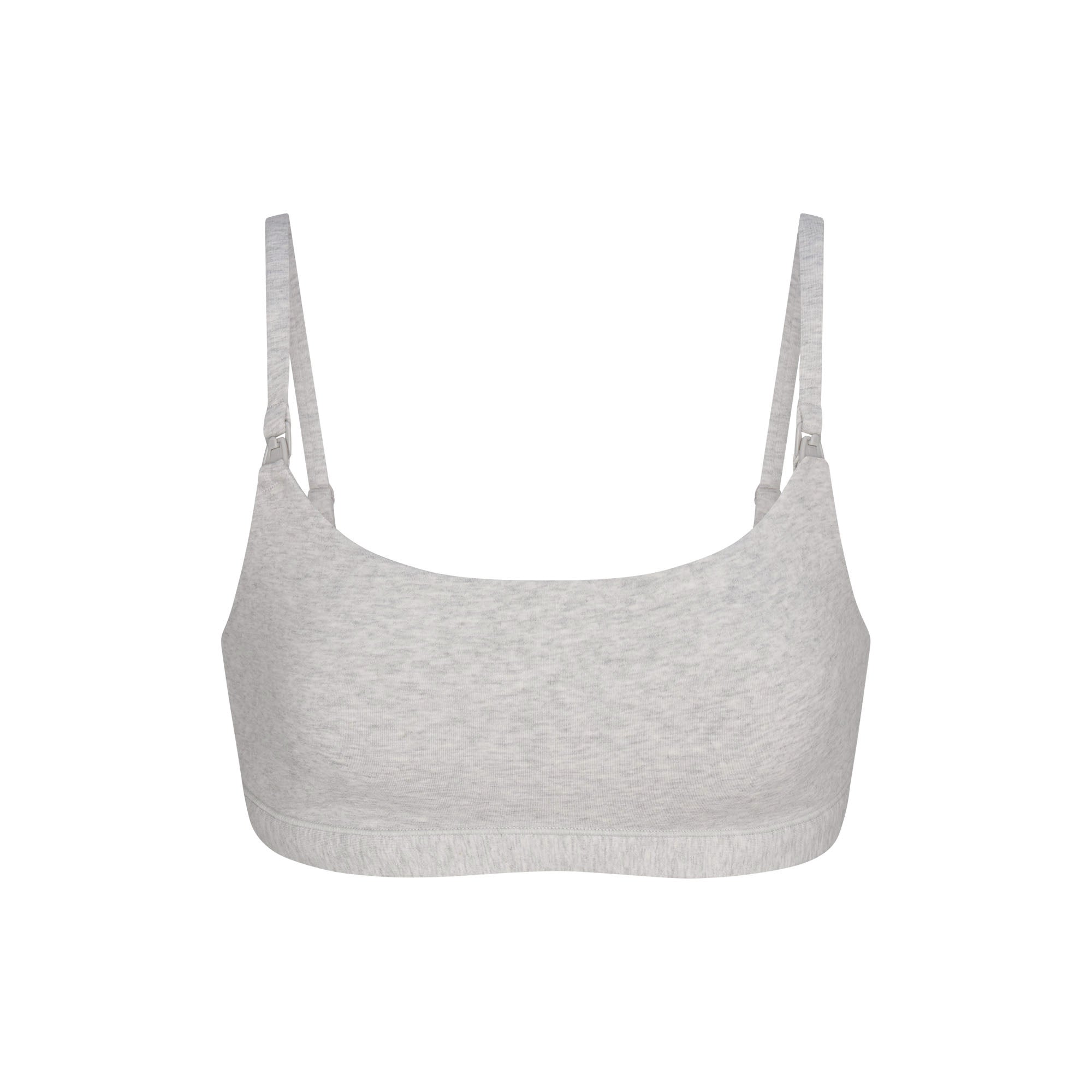 Cotton Jersey Maternity Nursing Scoop Bralette 2-pack