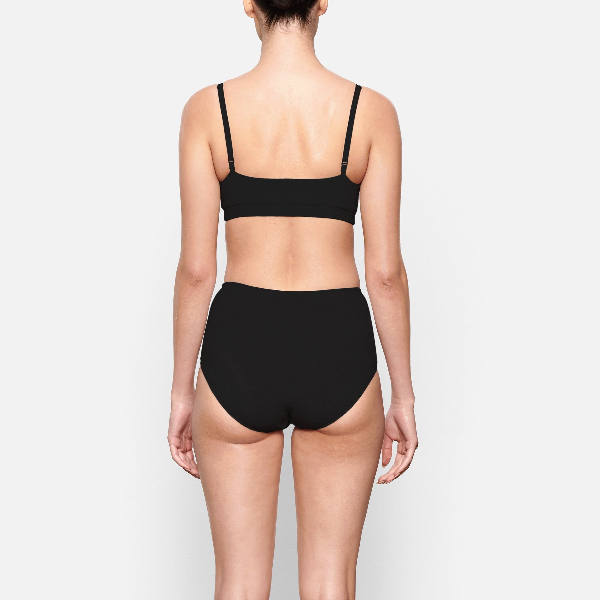 Cotton Jersey Scoop Bralette