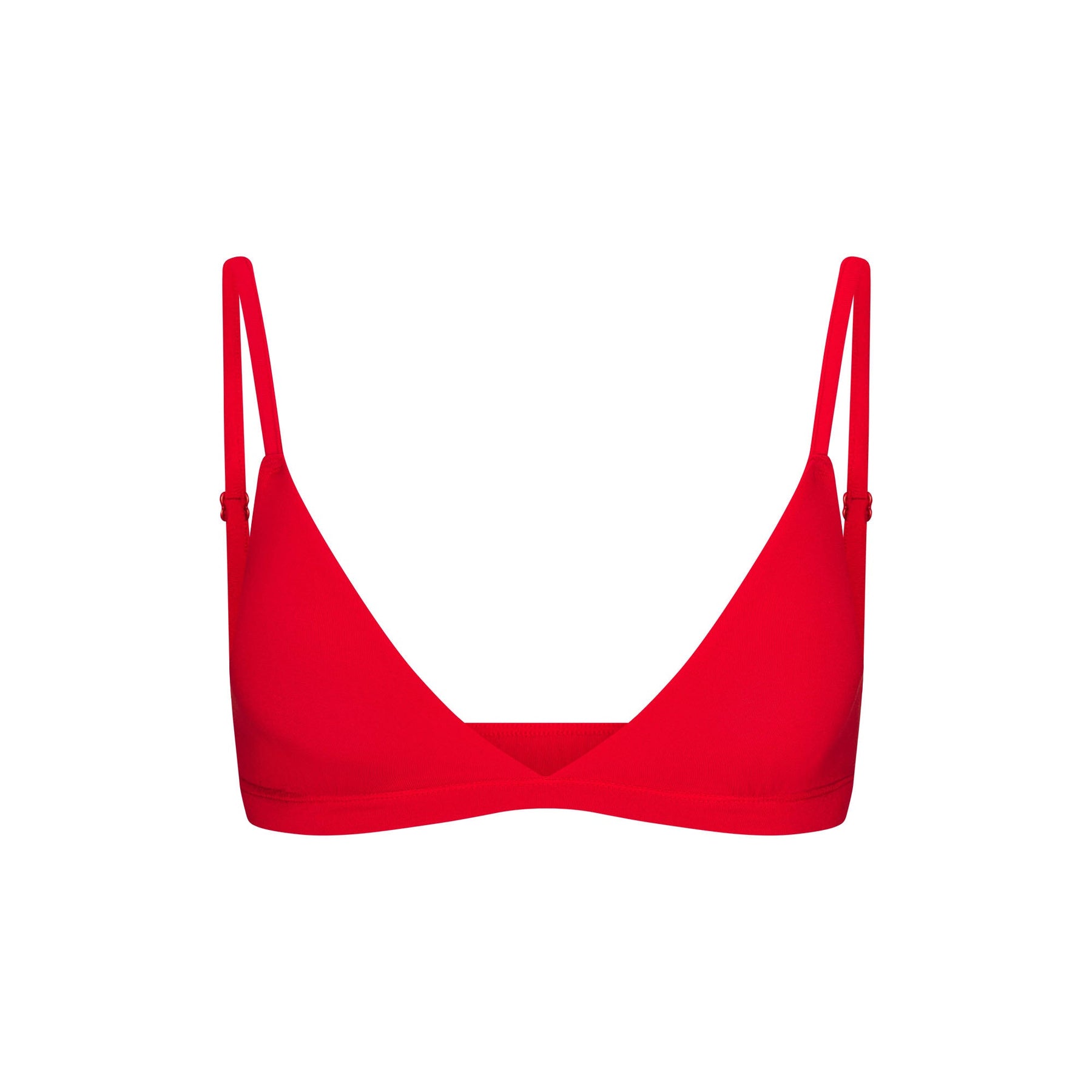 SKIMS SLEEP TRIANGLE BRALETTE | RUBY
