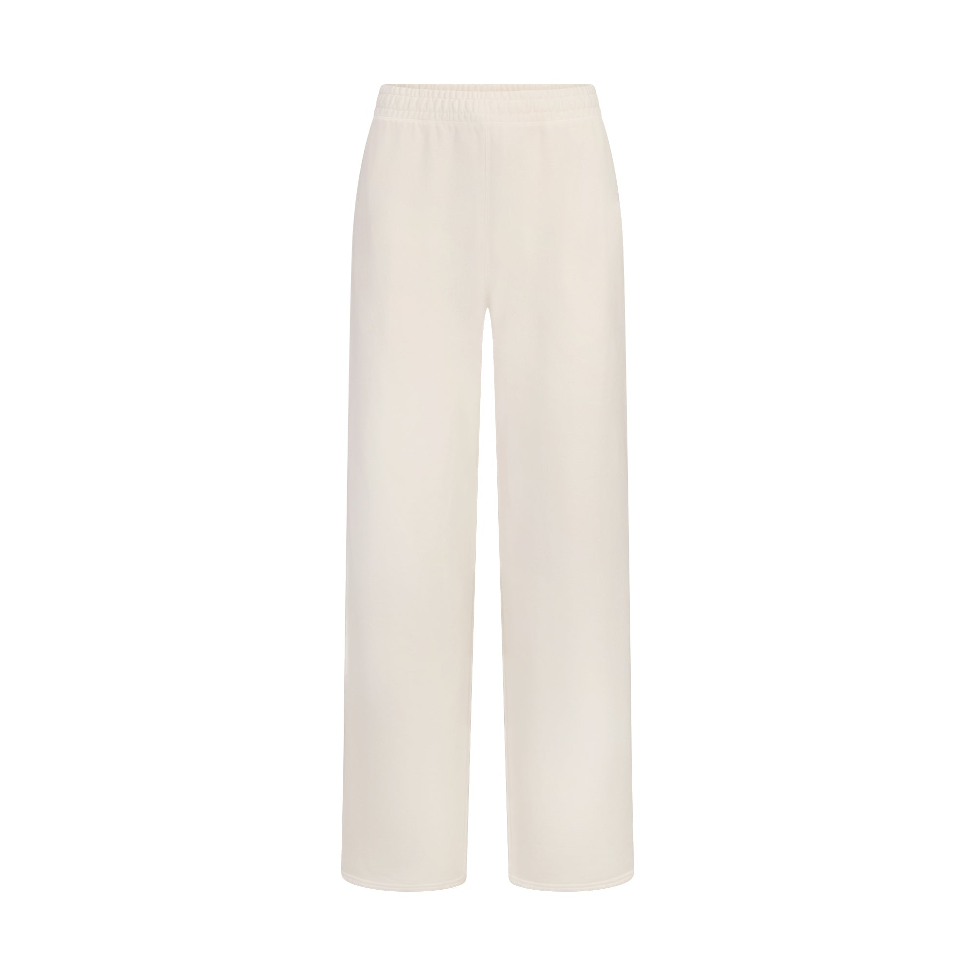 French Terry Straight Leg Pant