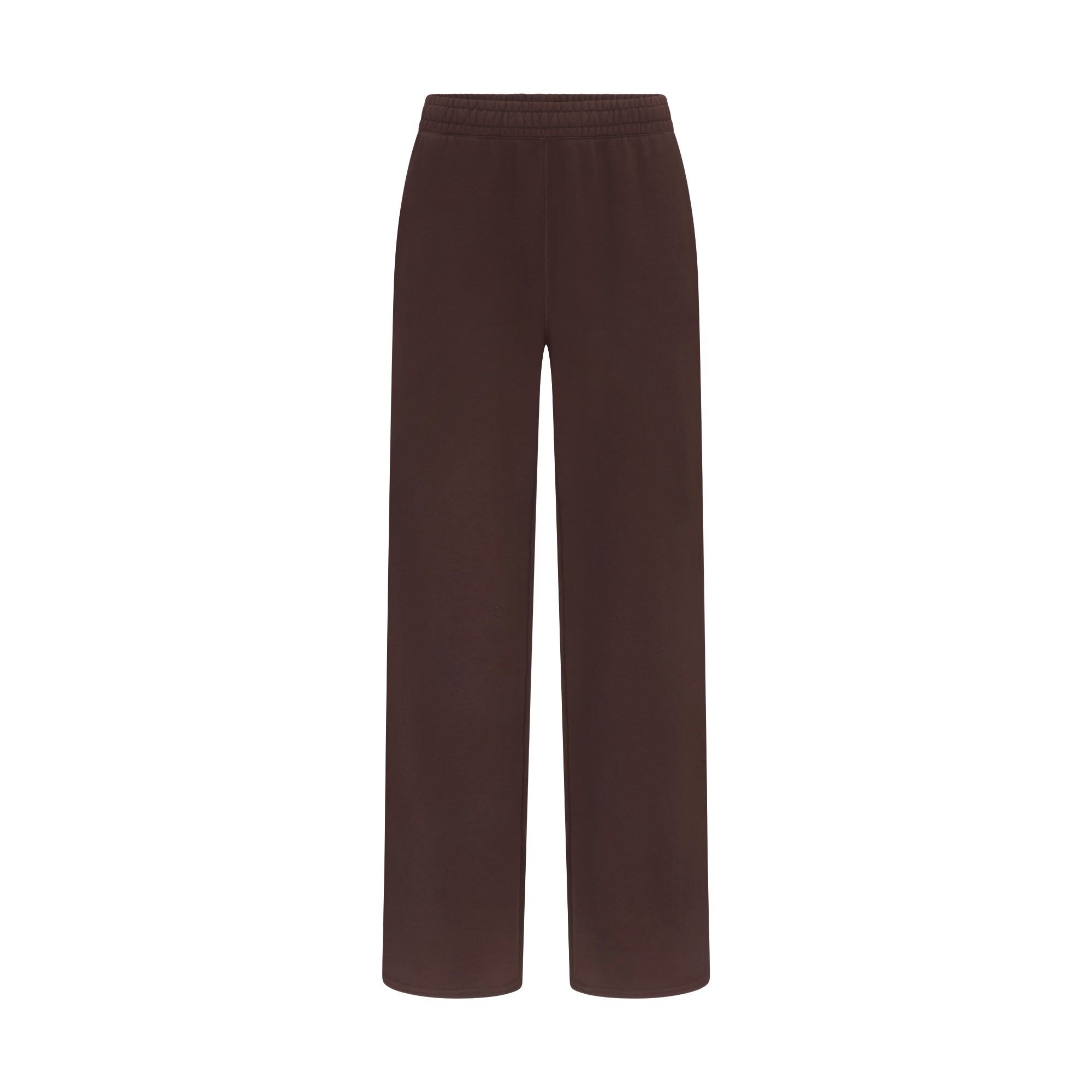 French Terry Straight Leg Pant