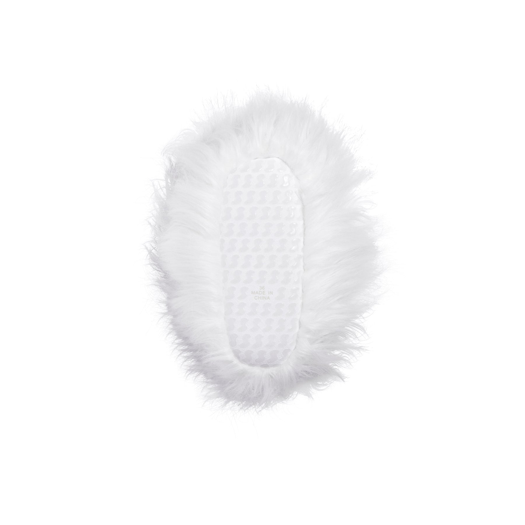 PLUSH BUNNY SLIPPER | MARBLE