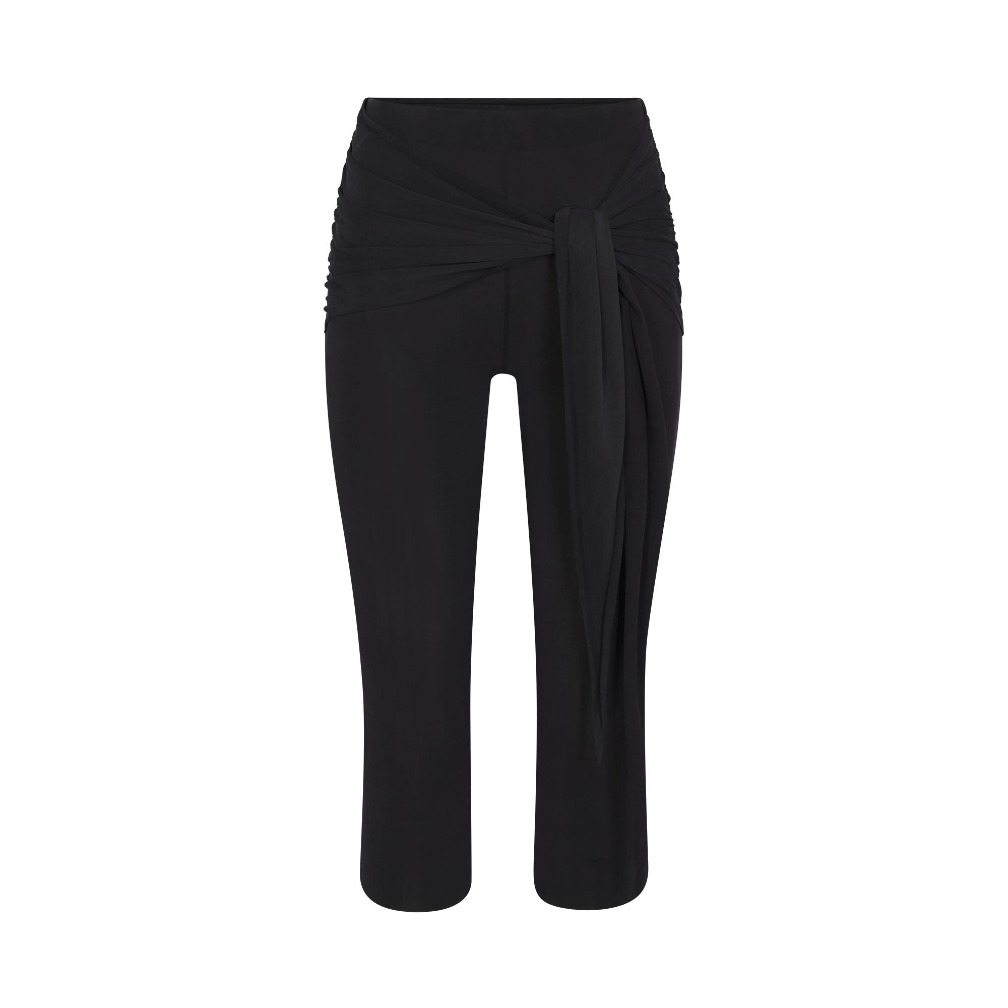 Cupro Jersey Wrap Capri