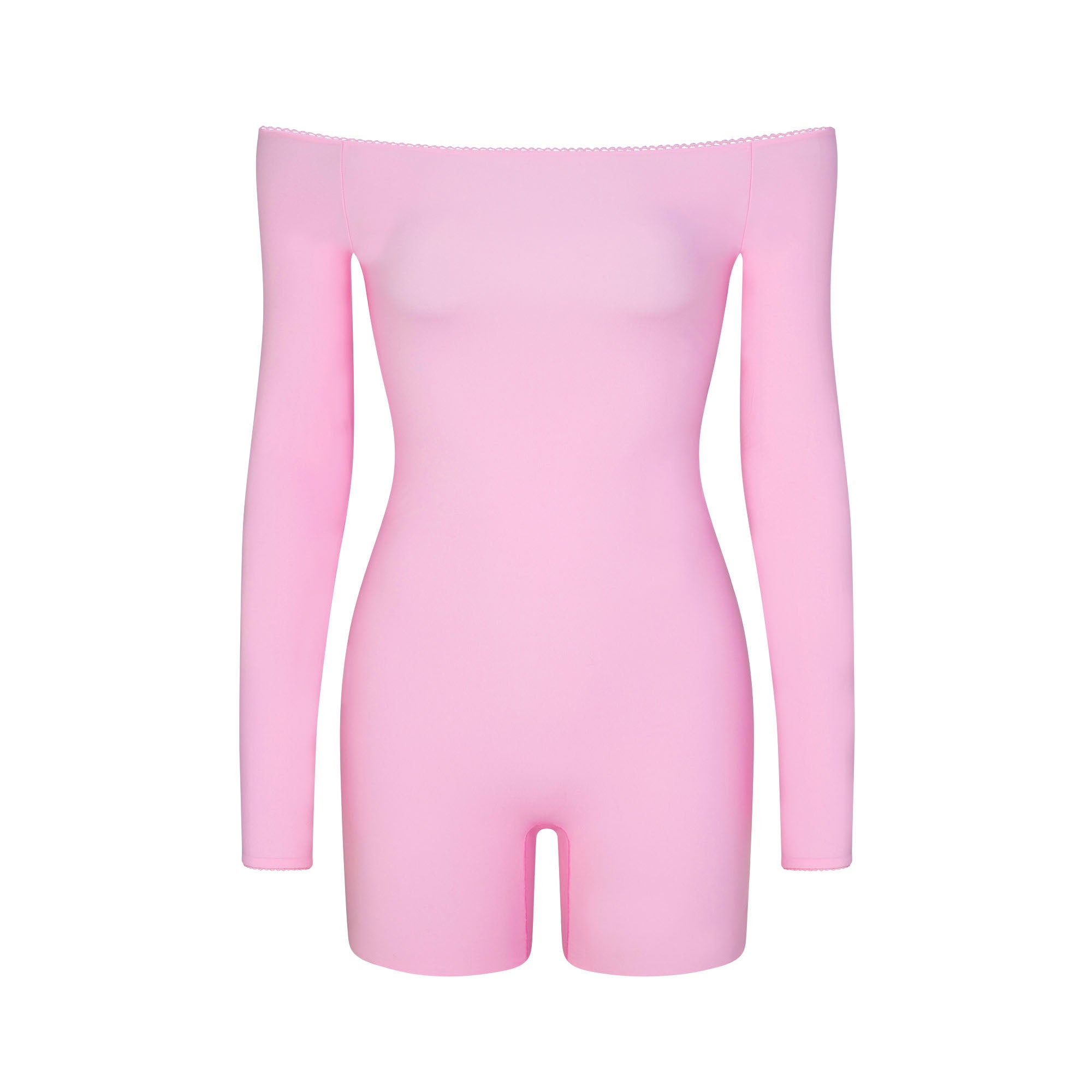 Fits Everybody Picot Off the Shoulder Onesie