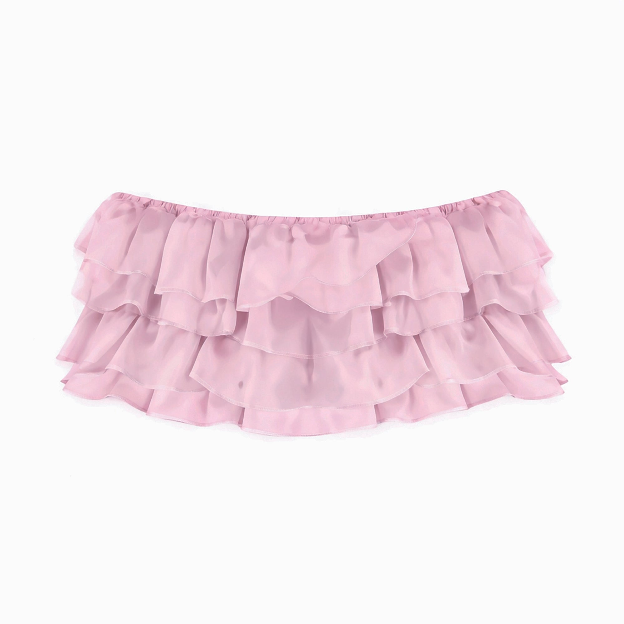 Stretch Satin Micro Skirt