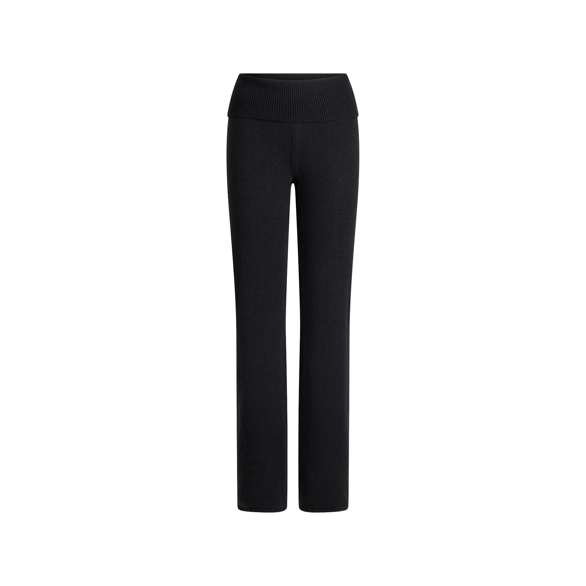 Wool Cashmere Foldover Pant