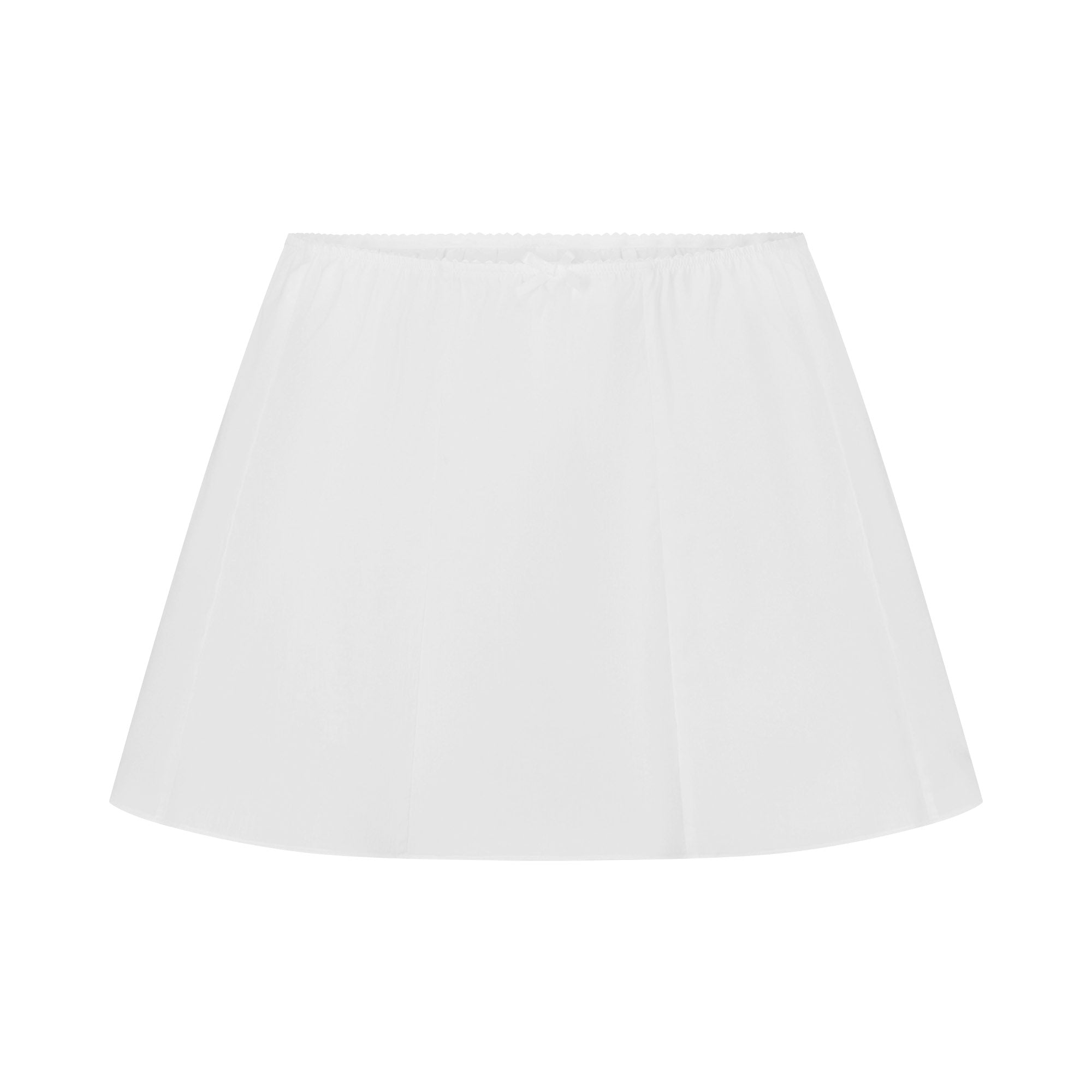 Poplin Apparel Mini Skirt