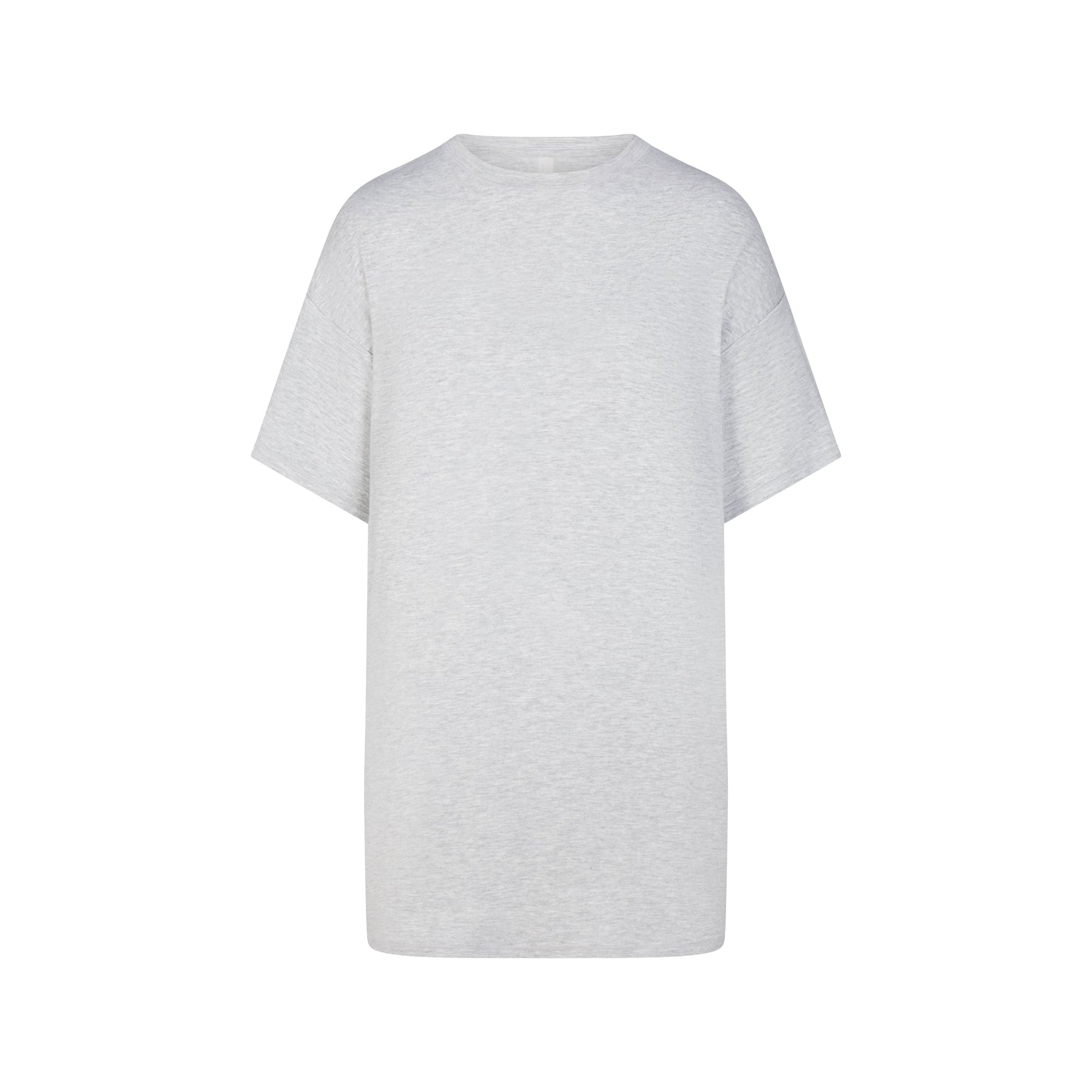SKIMS SLEEP T-SHIRT MINI DRESS | LIGHT HEATHER GREY