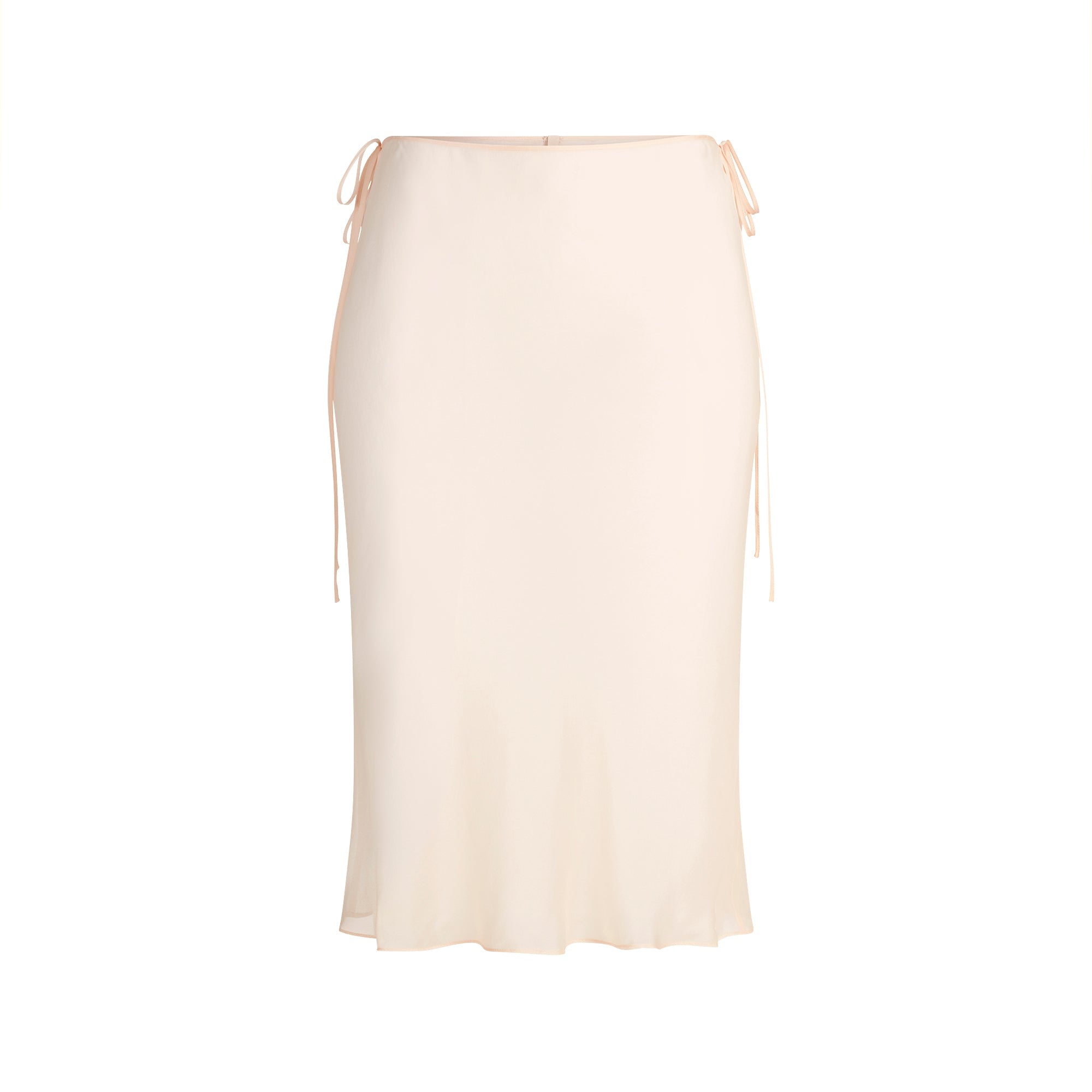 Skims Romance Tie Side Midi Skirt