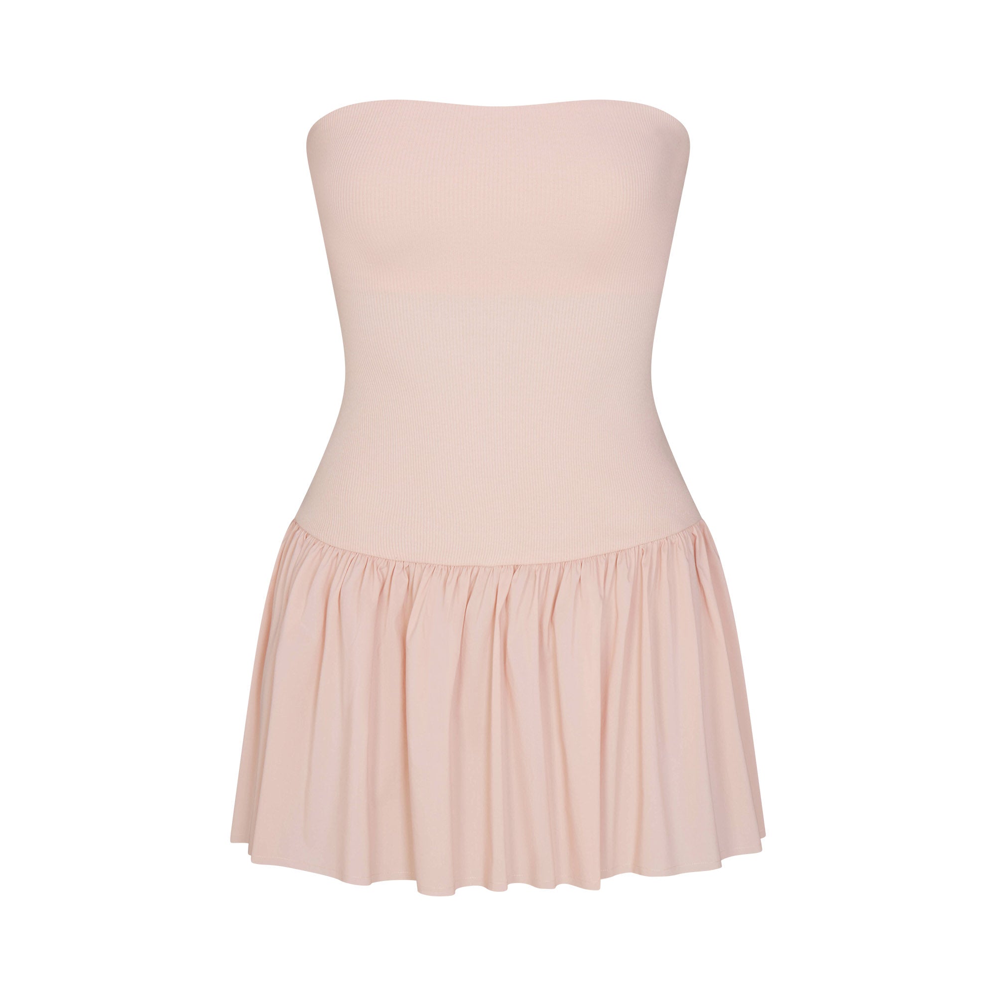 Poplin Apparel Mini Tube Dress