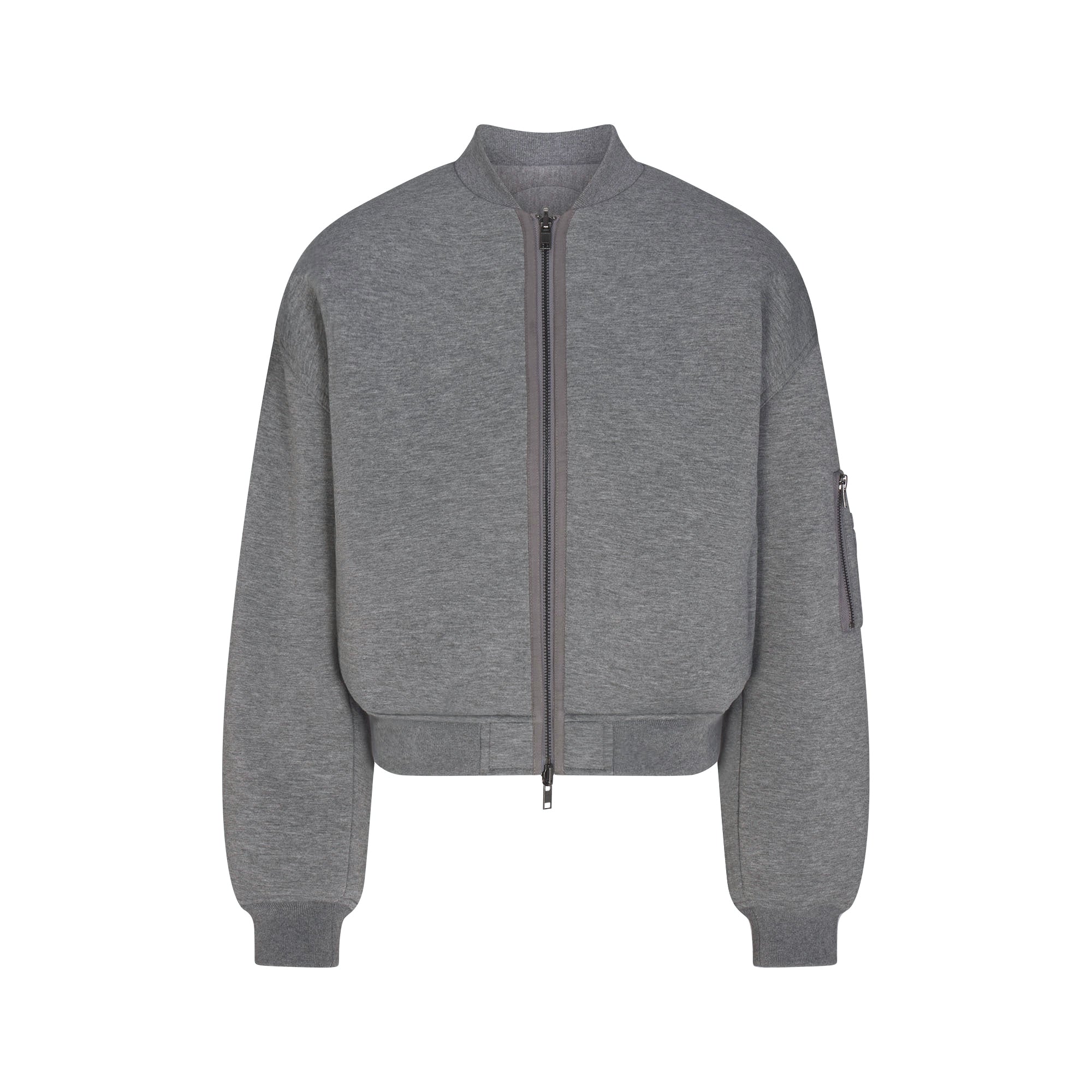 Neoprene Outerwear Reversible Bomber Jacket