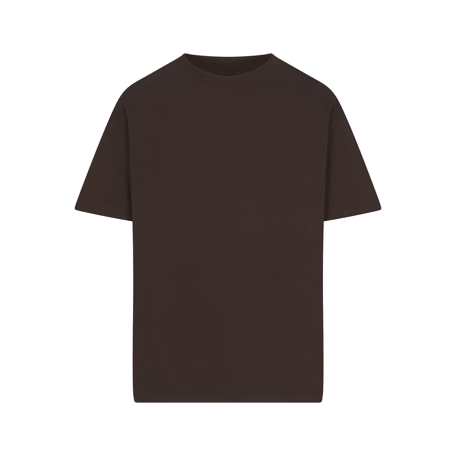 HEAVYWEIGHT COTTON MENS RELAXED T-SHIRT | ESPRESSO