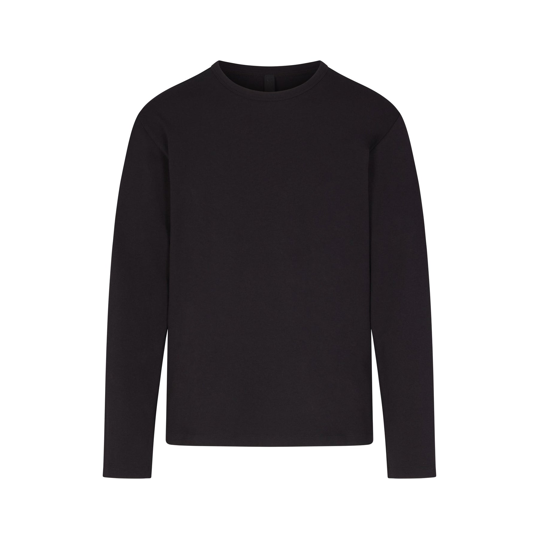 JERSEY LOUNGE MENS RELAXED LONG SLEEVE T-SHIRT | OBSIDIAN