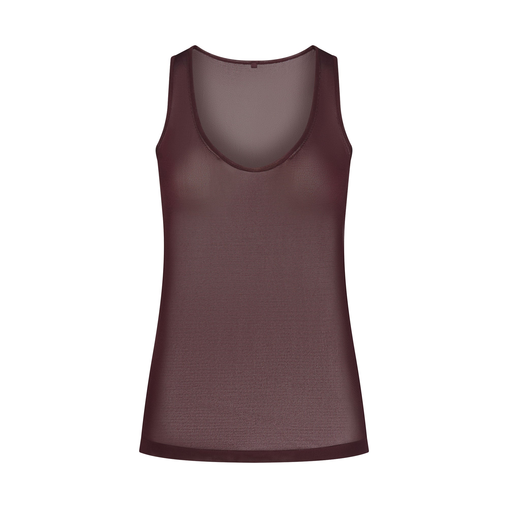 Slinky Knit Scoop Long Tank