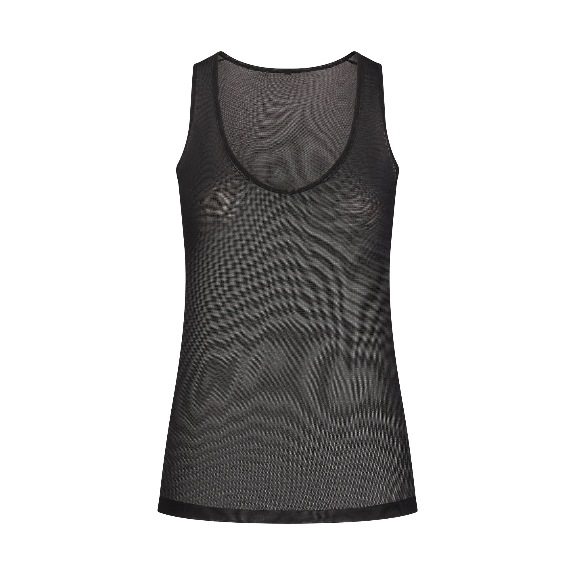 Slinky Knit Scoop Long Tank