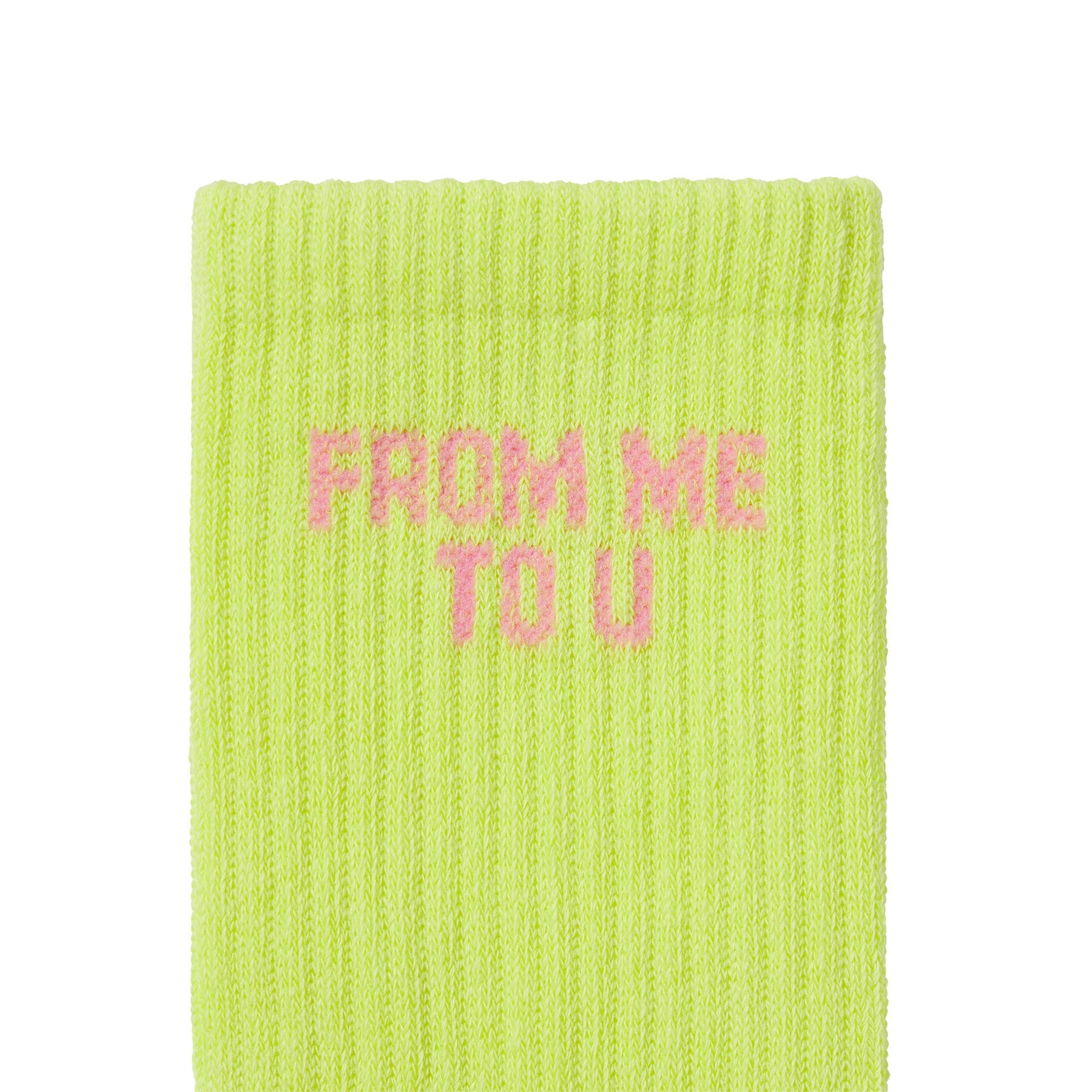 RIBBED CREW SOCK 5-PACK | DAFFODIL BABY PINK MULTI