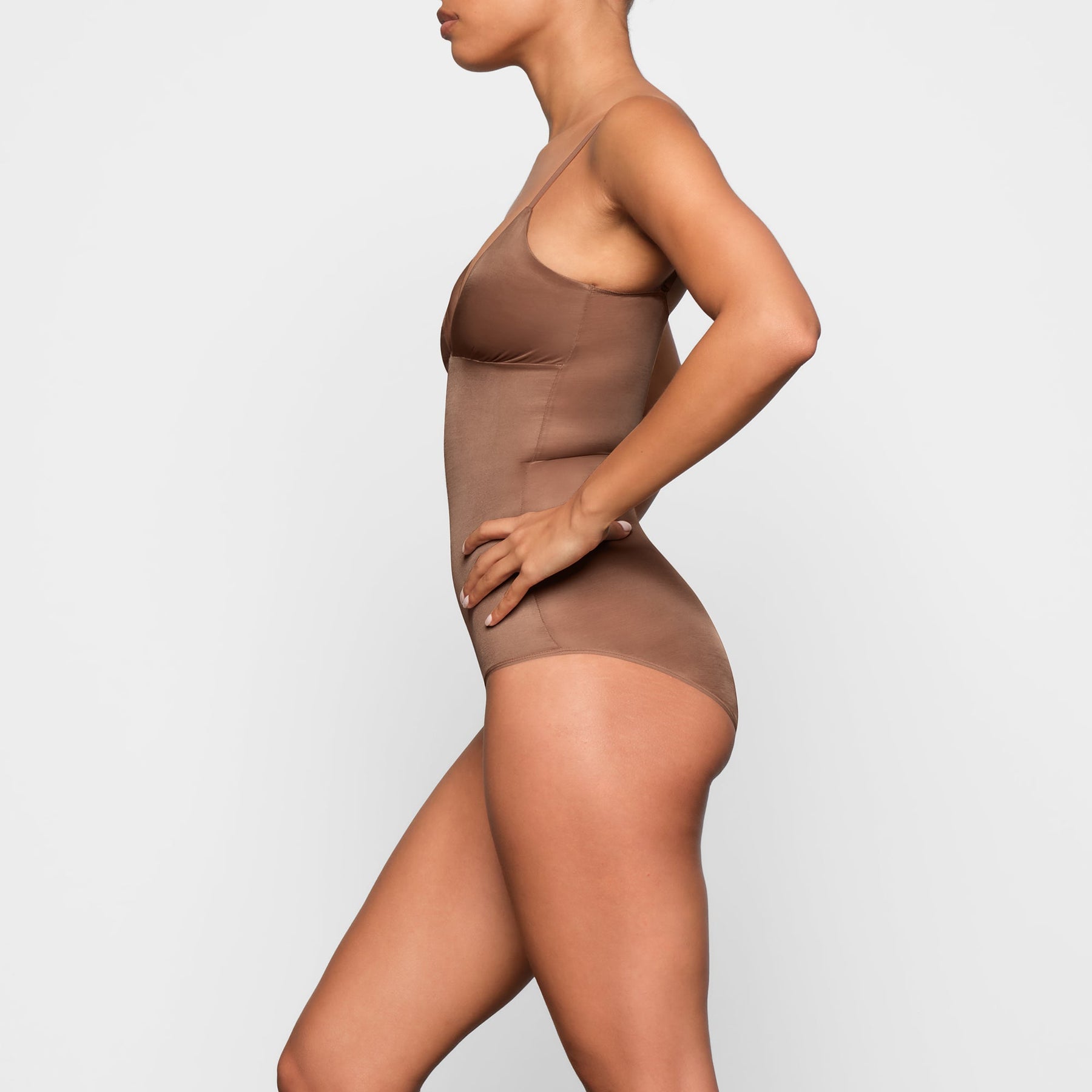 SIMPLY BARE BODYSUIT BRIEF W/ SNAPS | JASPER