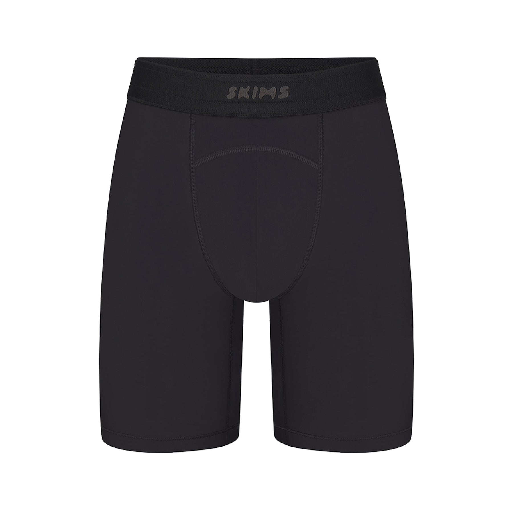 SKIMS FLEX MENS 9" BOXER BRIEF | OBSIDIAN