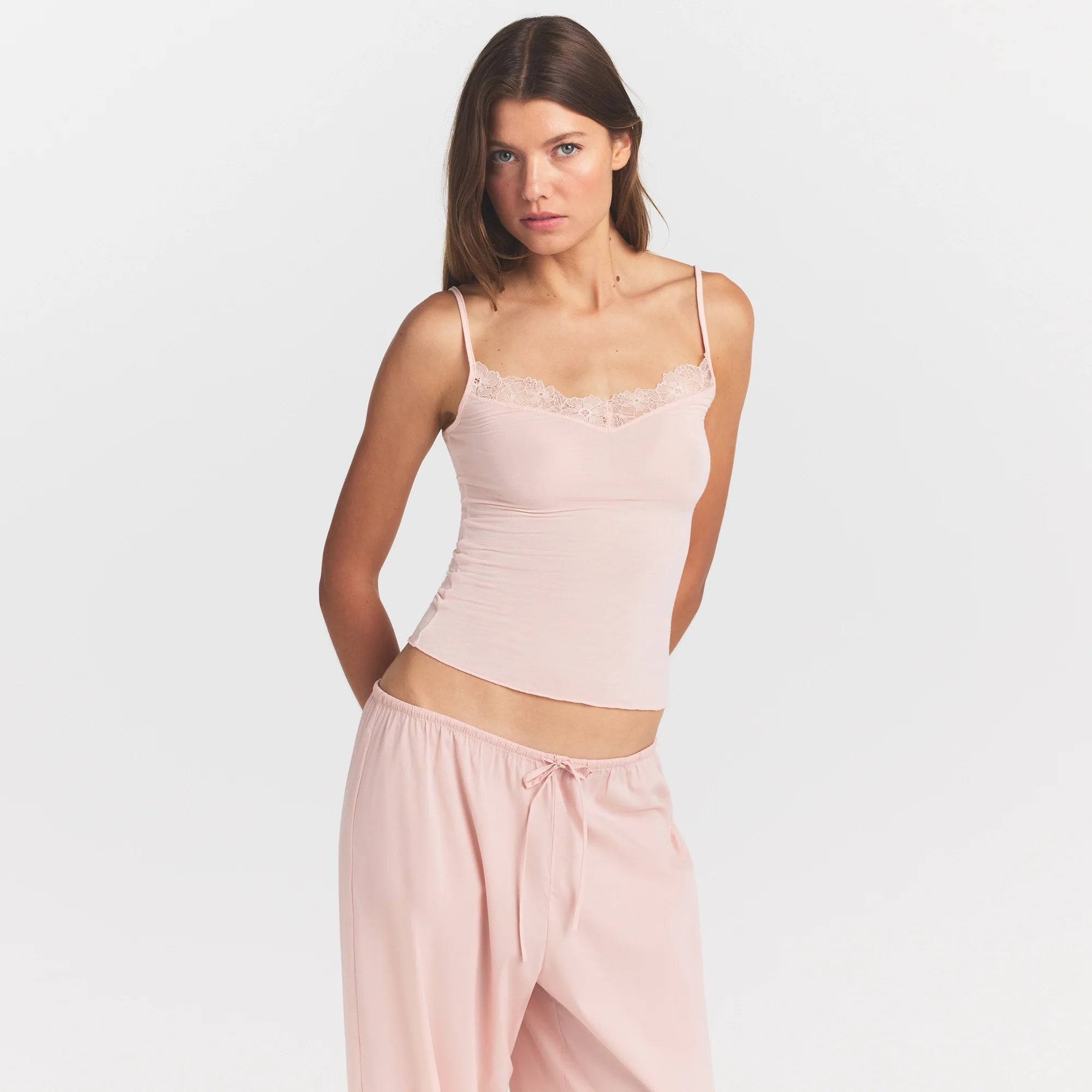 Sheer Modal Lace Cami
