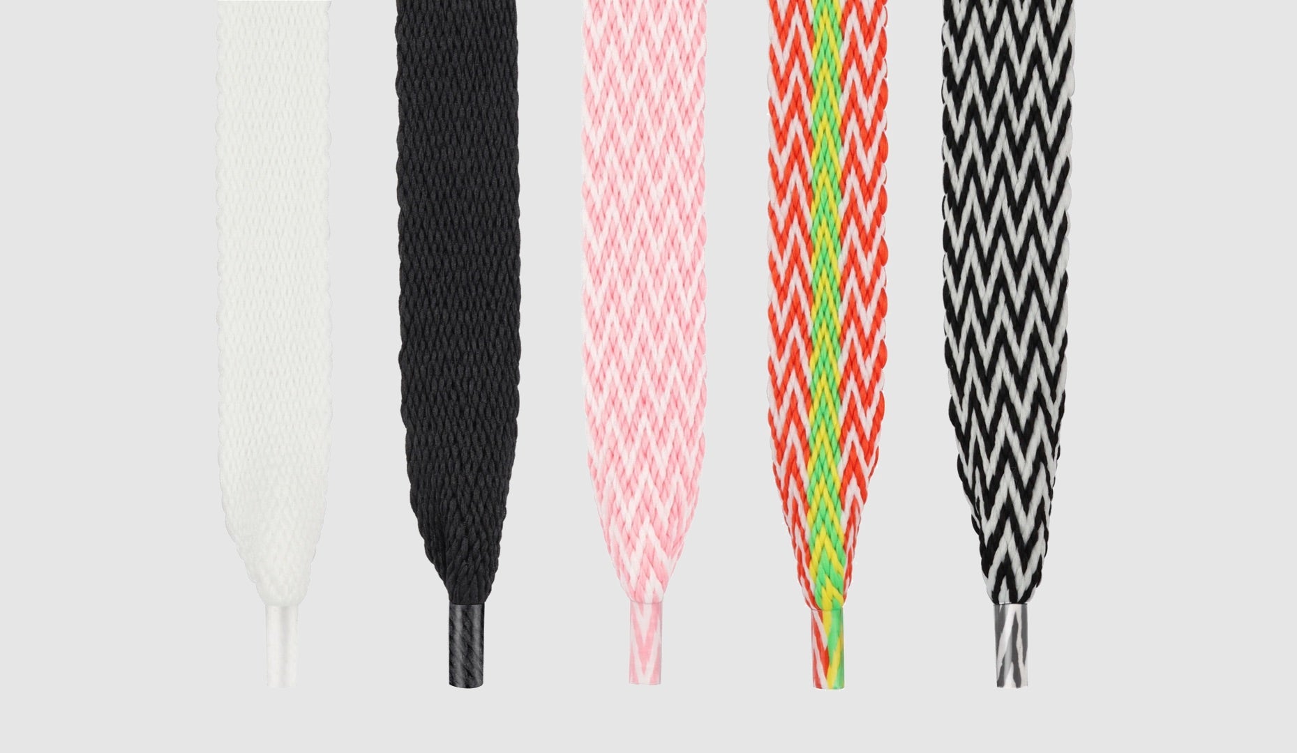 Slider Laces Zig Zag Orange/Green