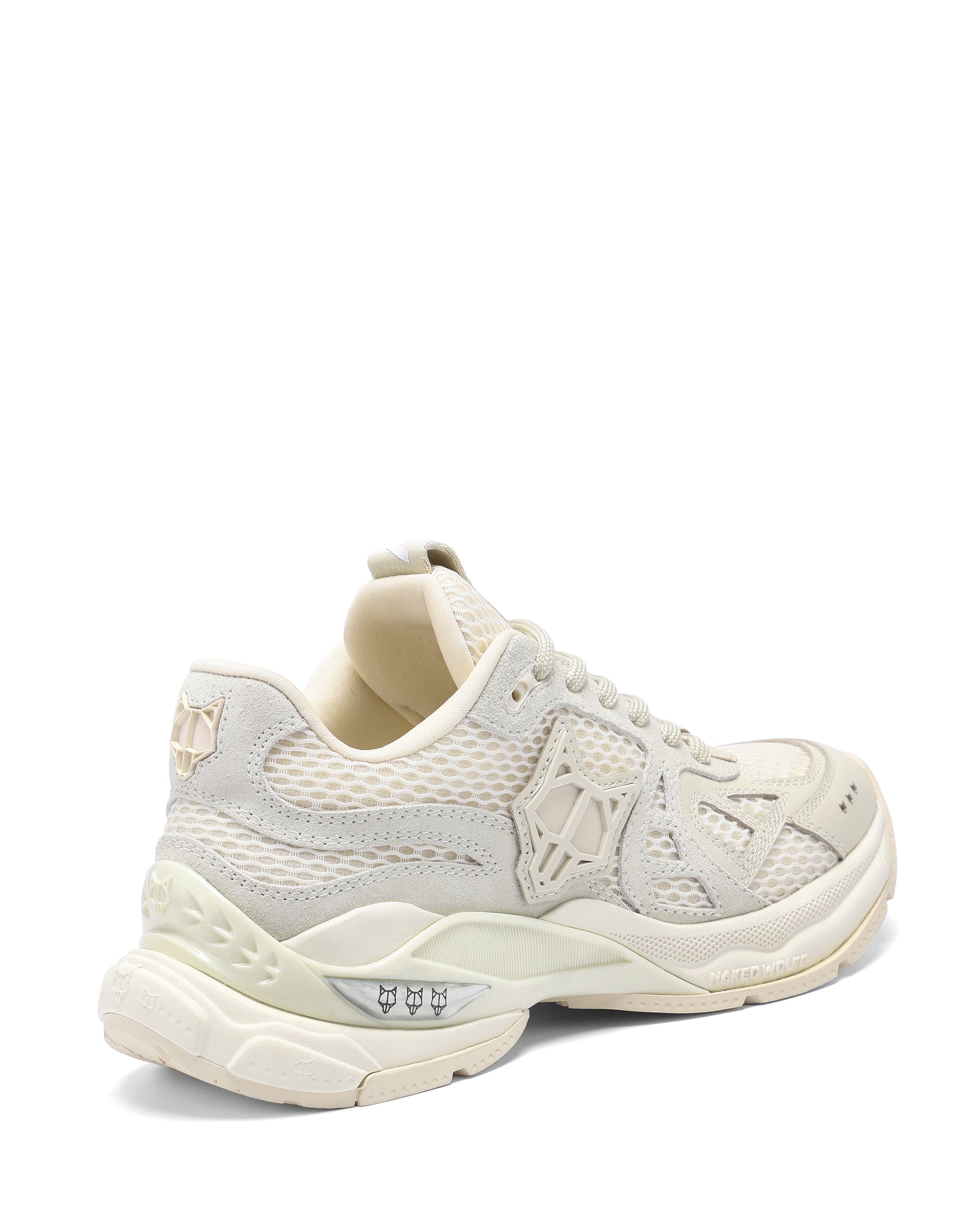 Smash Off-White Suede