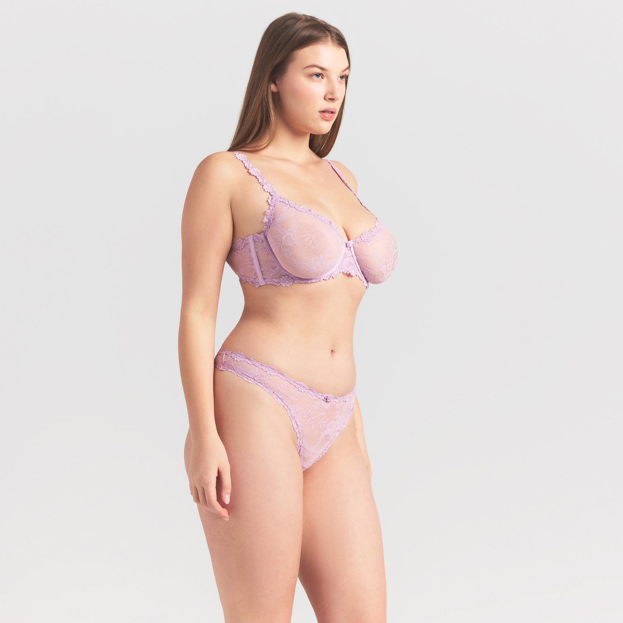 Stretch Lace Unlined Demi Bra