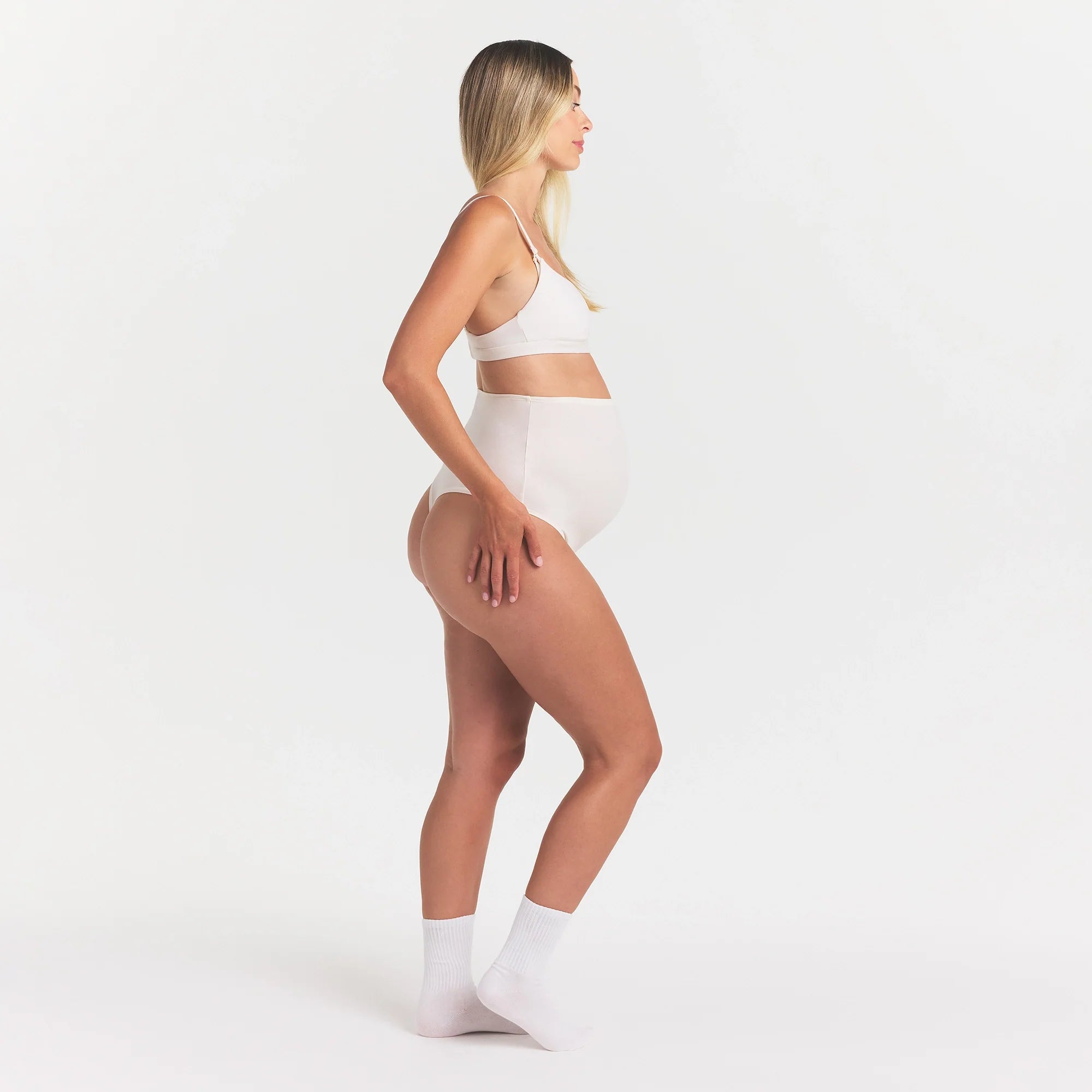 Cotton Jersey Maternity Nursing Scoop Bralette