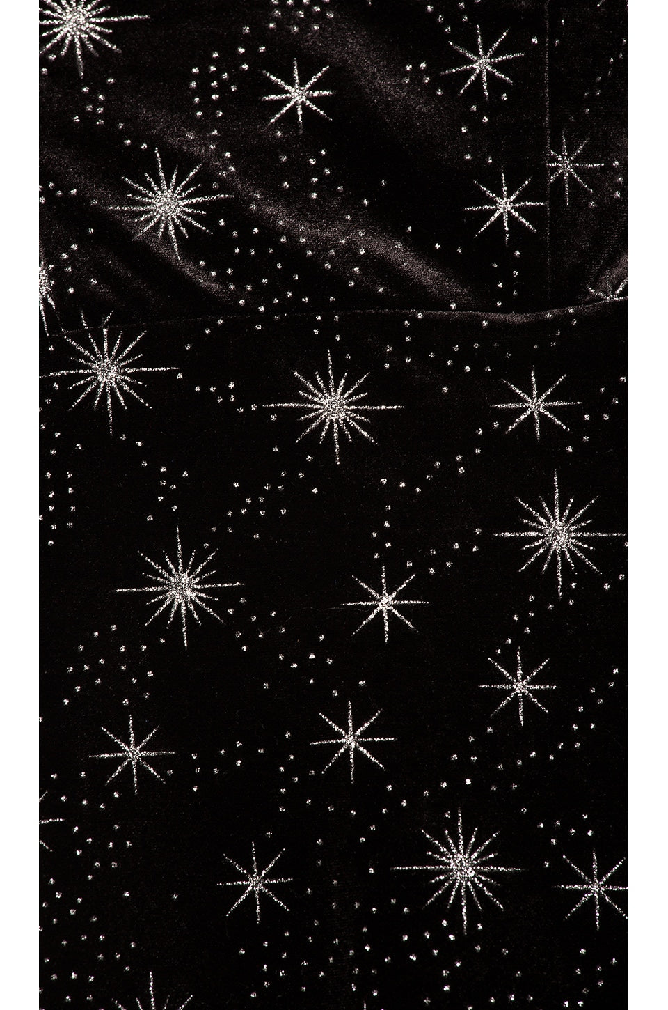 superdown Stevie Sweetheart Mini Dress in Black Metallic