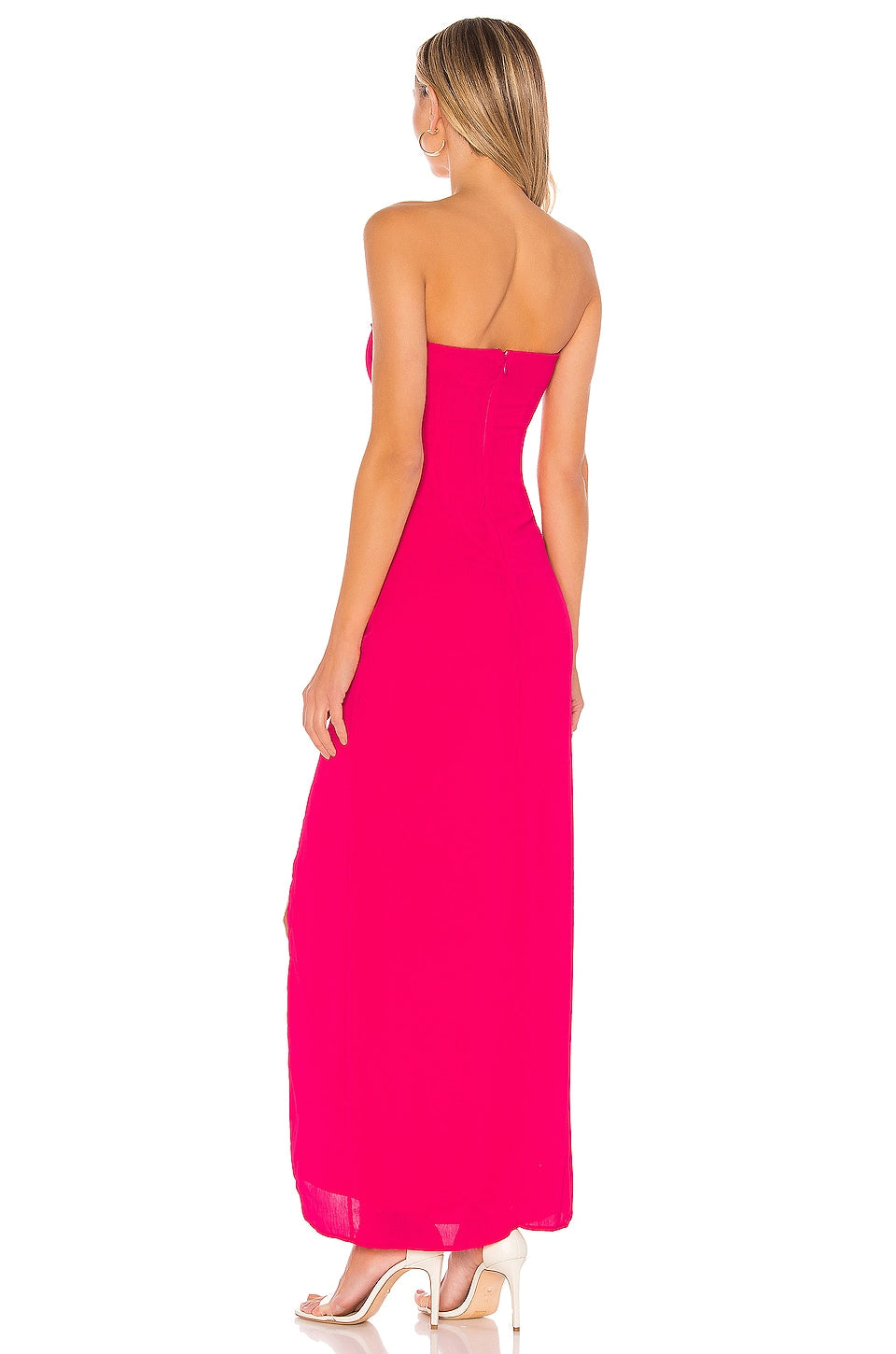 superdown Asher Strapless Dress in Pink