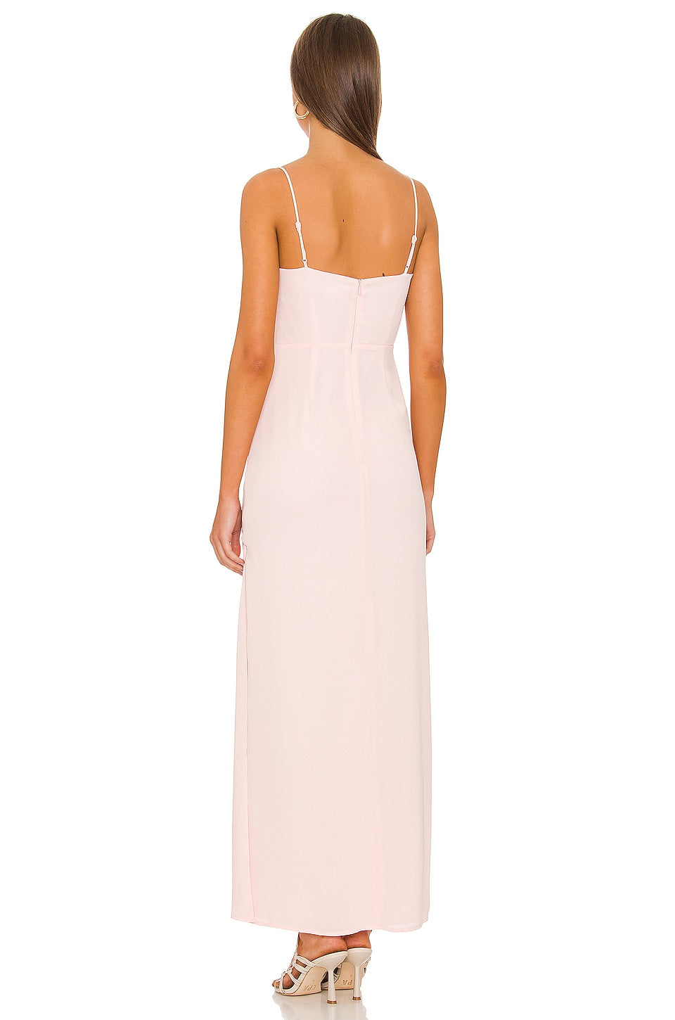 superdown Addison Maxi Dress in Blush