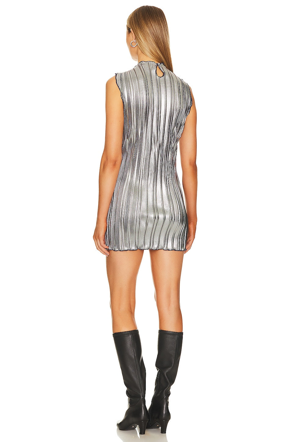 superdown Anastazia Mini Dress in Silver