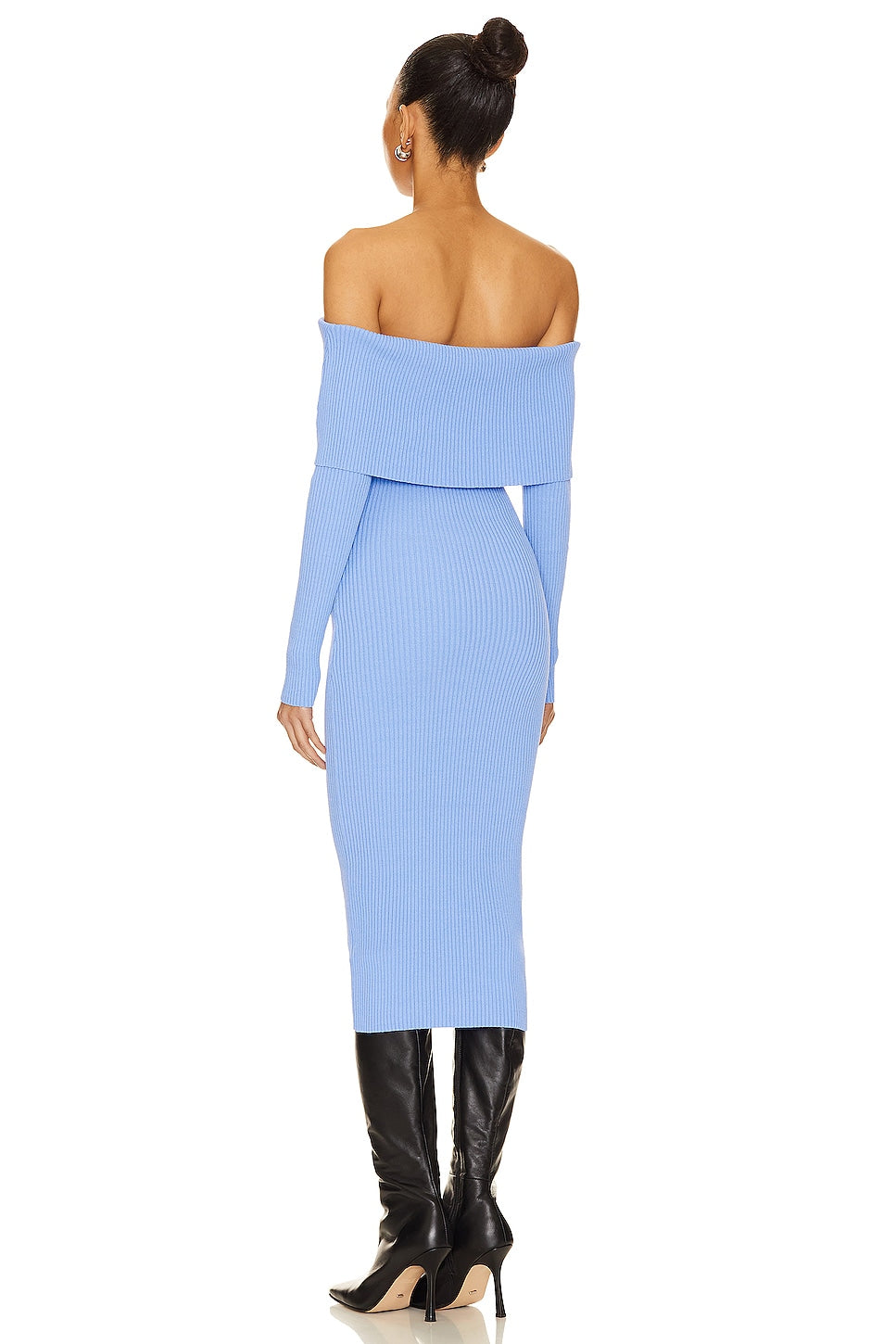 superdown Loraine Midi Dress in Blue