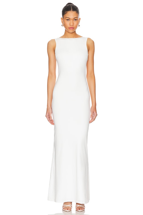 superdown Astra Maxi Dress in White