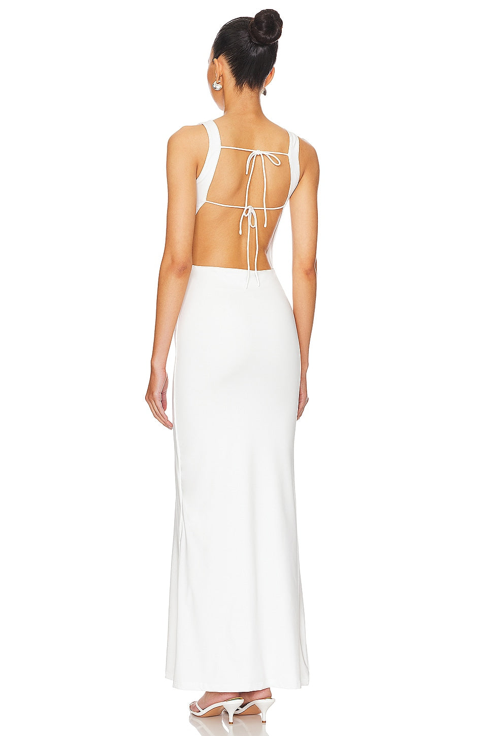 superdown Astra Maxi Dress in White