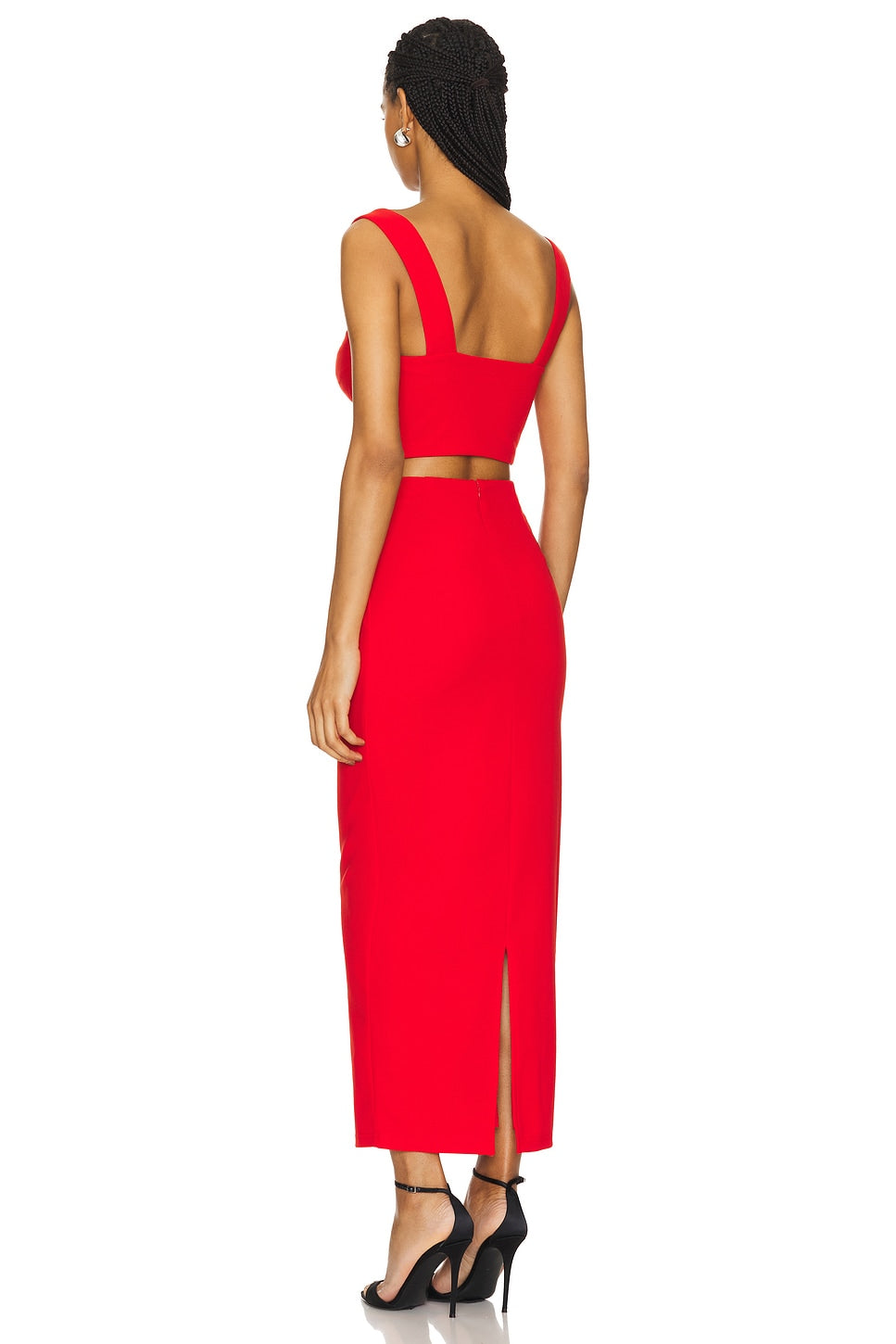 superdown Veneda Skirt Set in Red