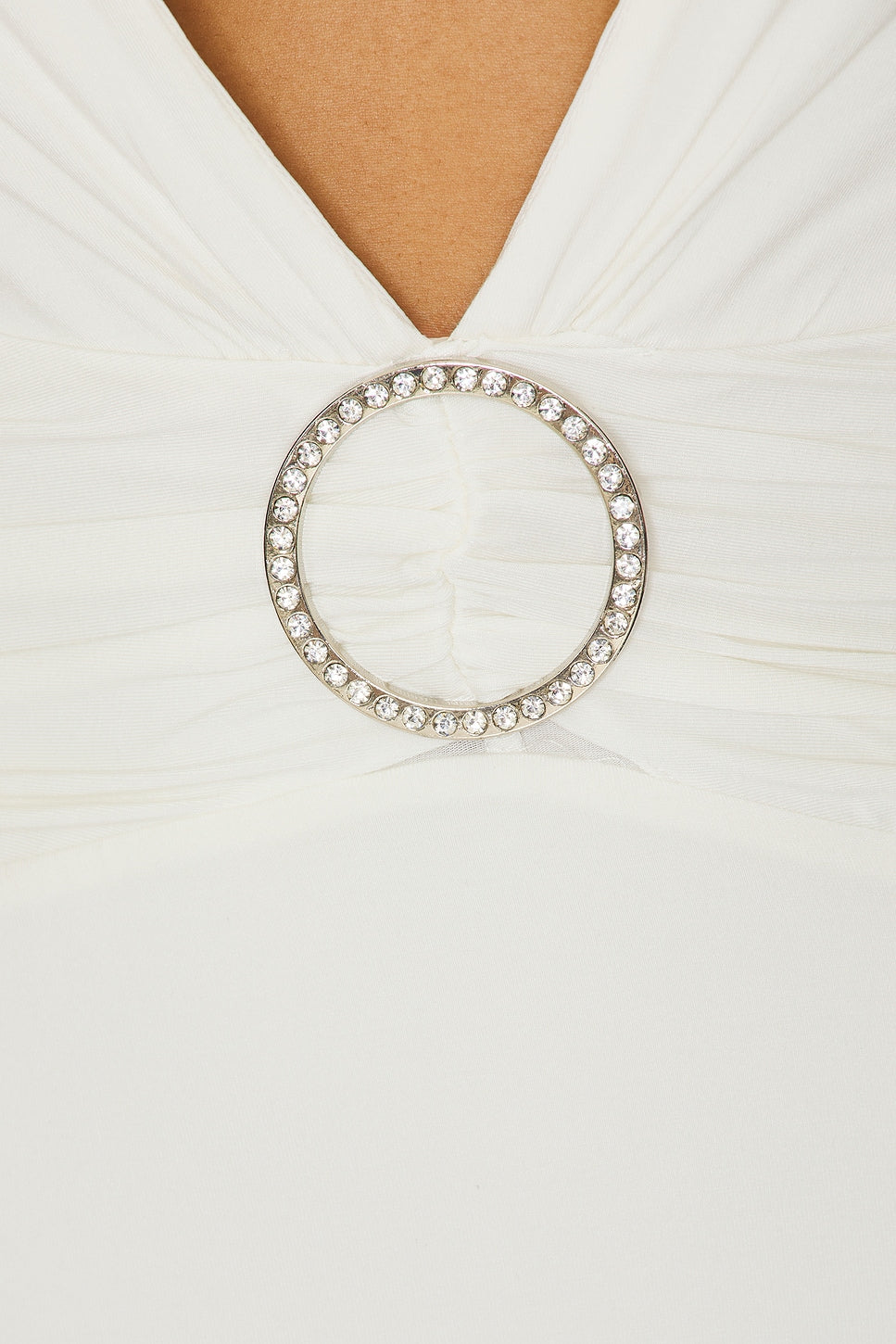 superdown Layla Mini Dress in White