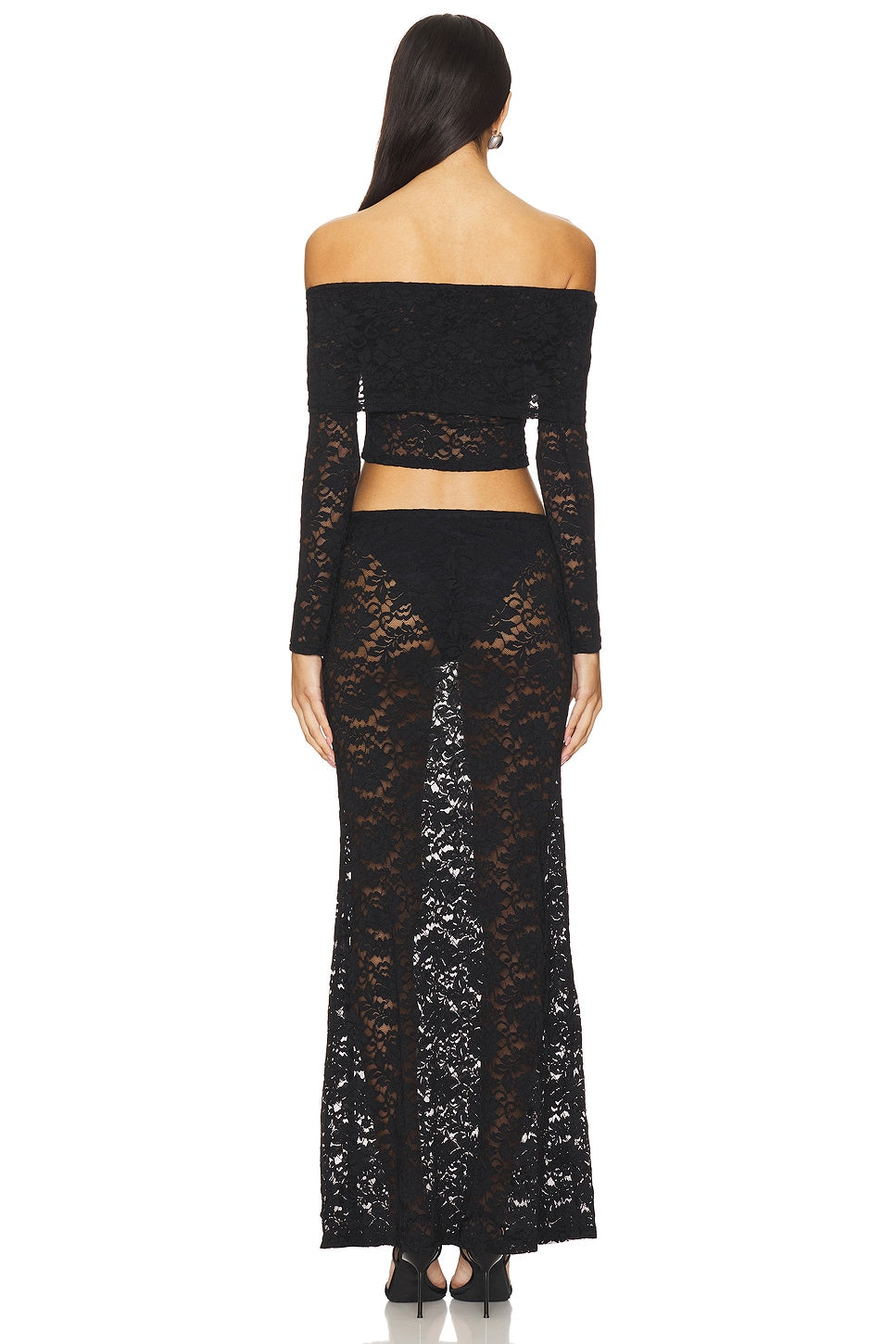 superdown Parise Maxi Set in Black