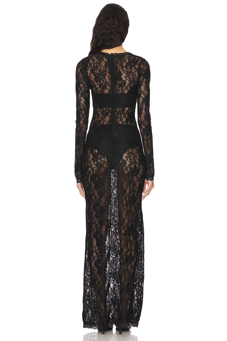 superdown Blanche Maxi Dress in Black