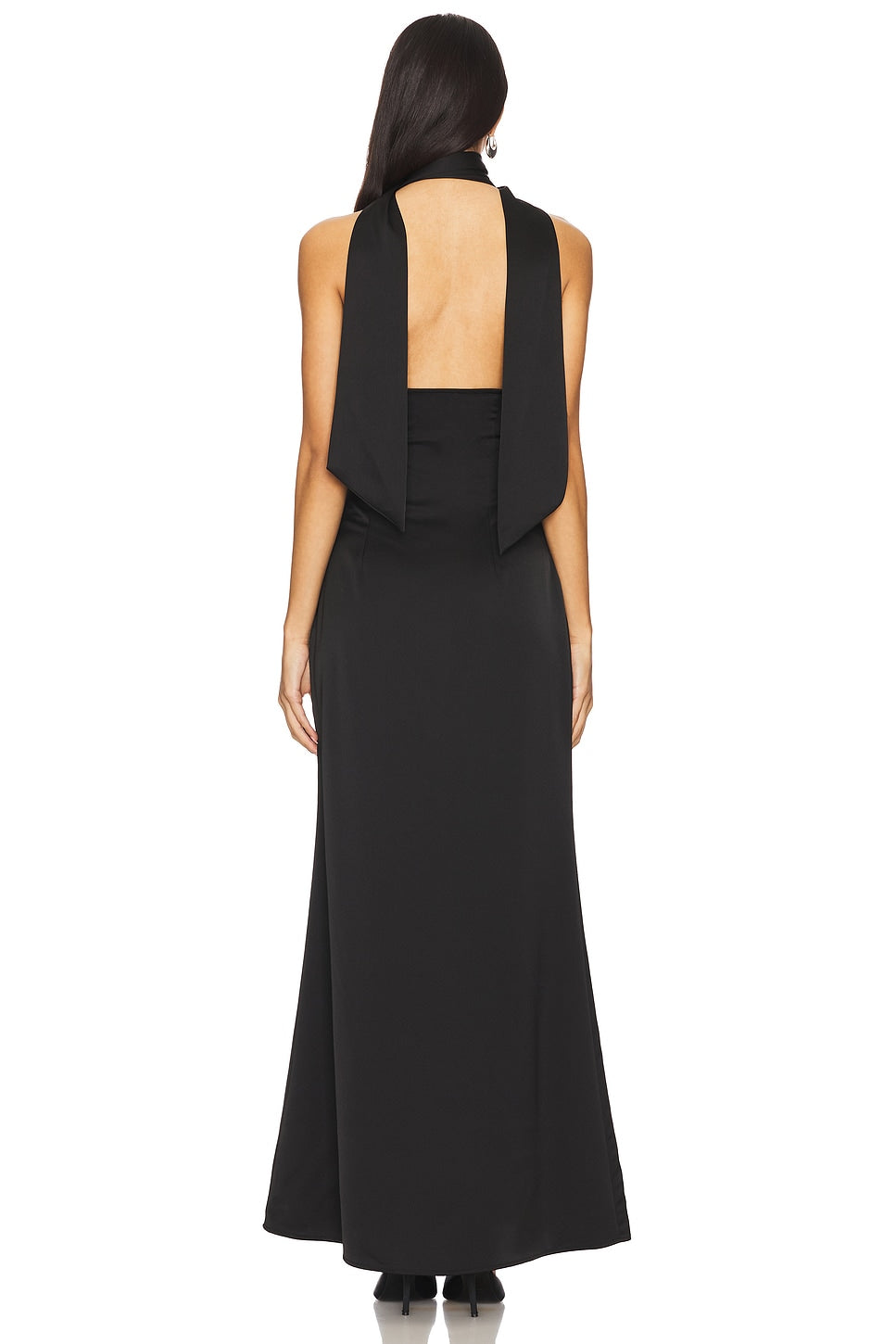 superdown Bethany Halter Gown in Black
