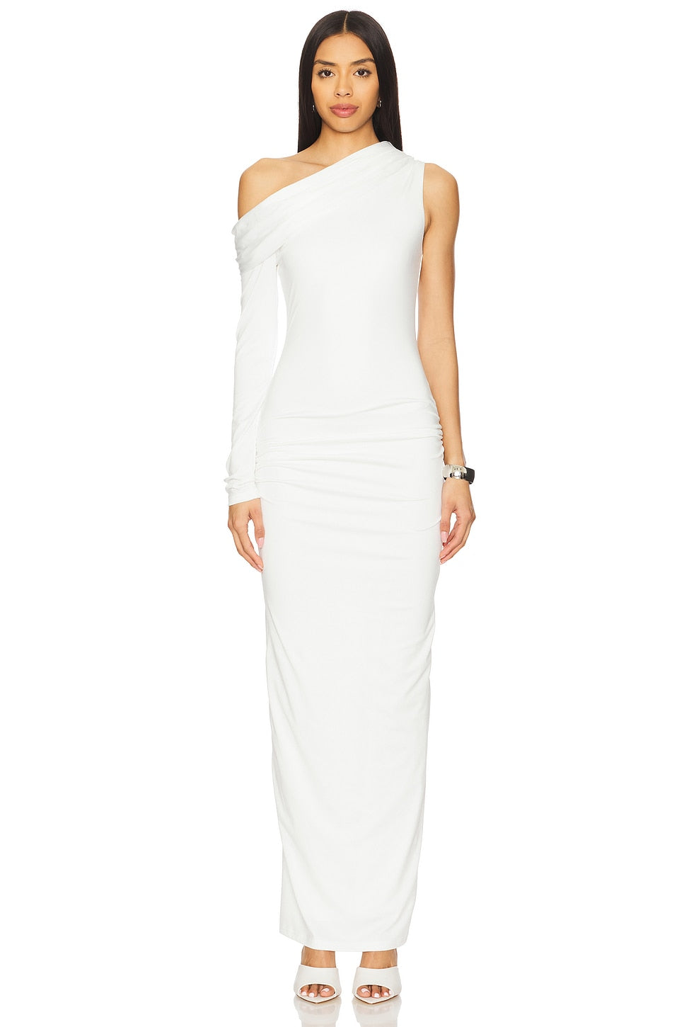 superdown x Emma Rose Skylar Maxi Dress in White
