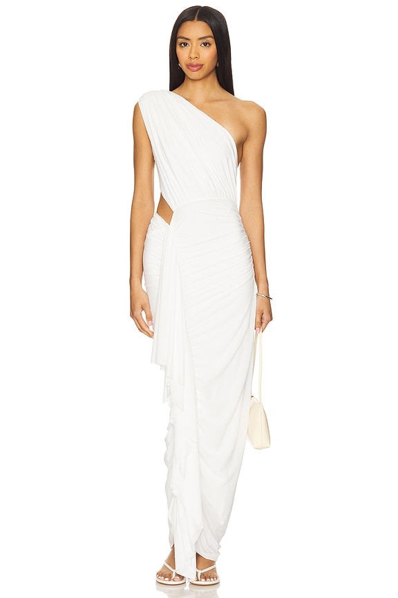 superdown Juliet Midi Dress in White