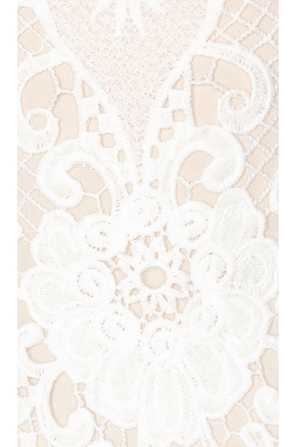 superdown Brianna Open Back Dress in White