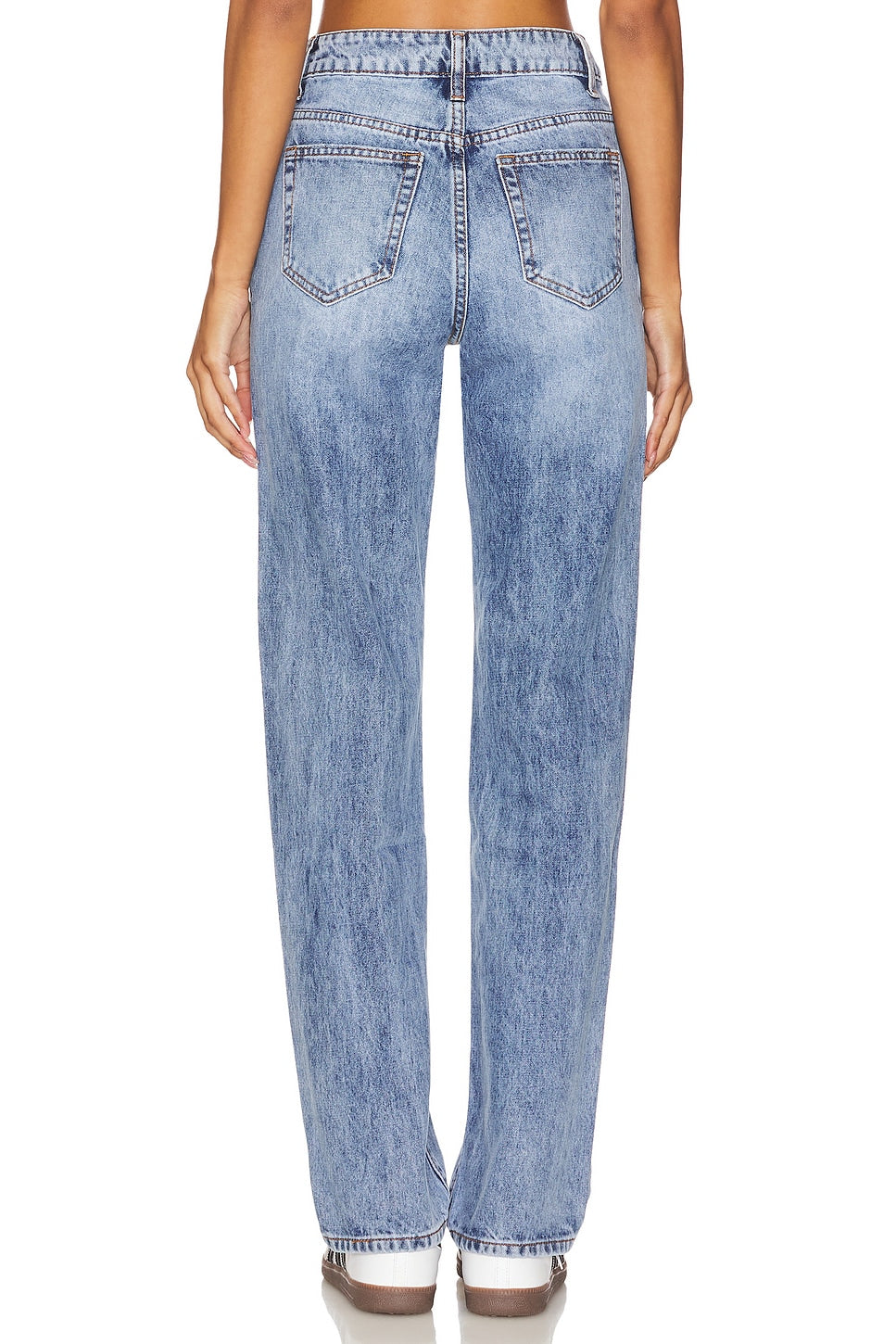 superdown Lanie Jean in Mid Blue Wash