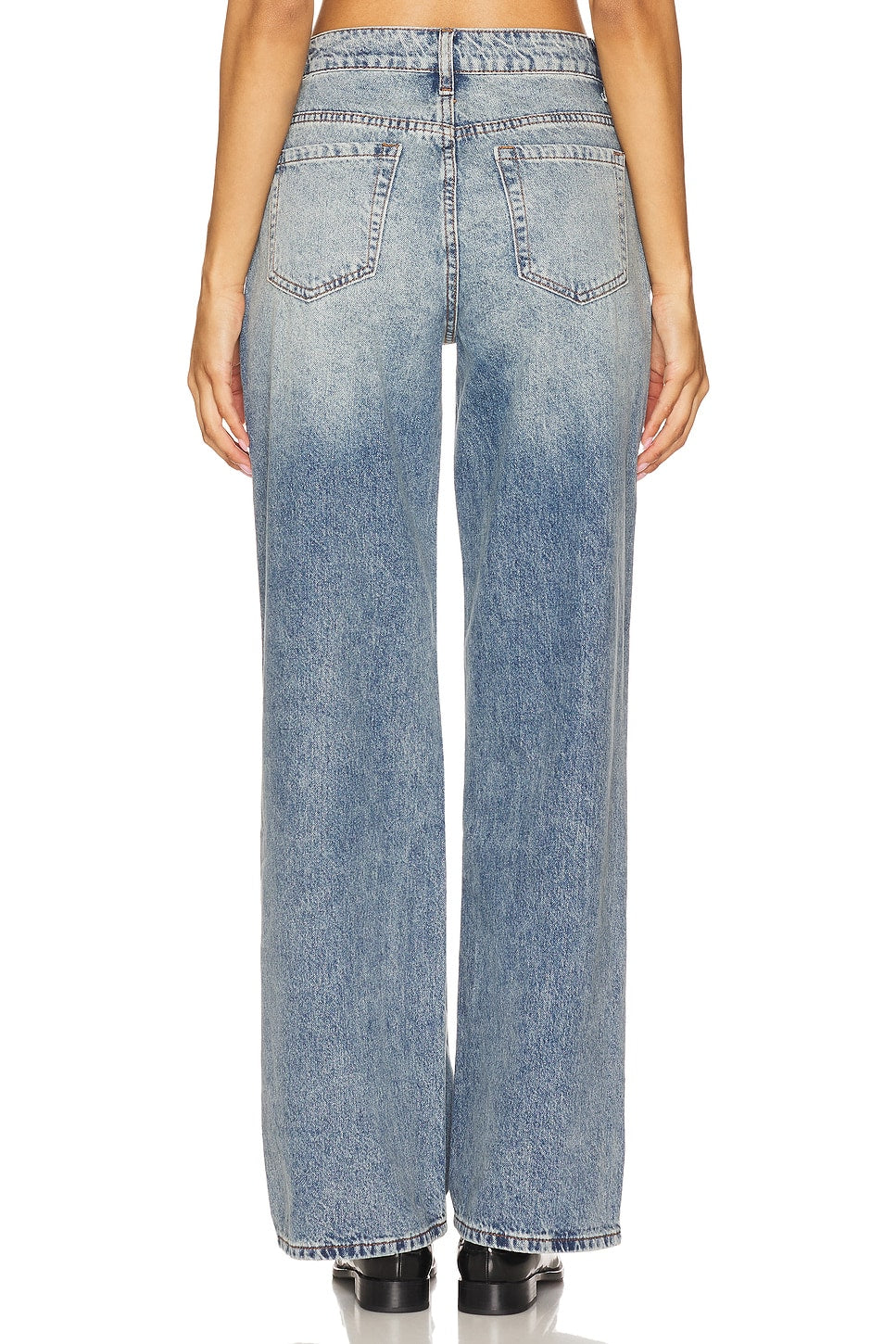 superdown Anisa Baggy Jean in Vintage Wash